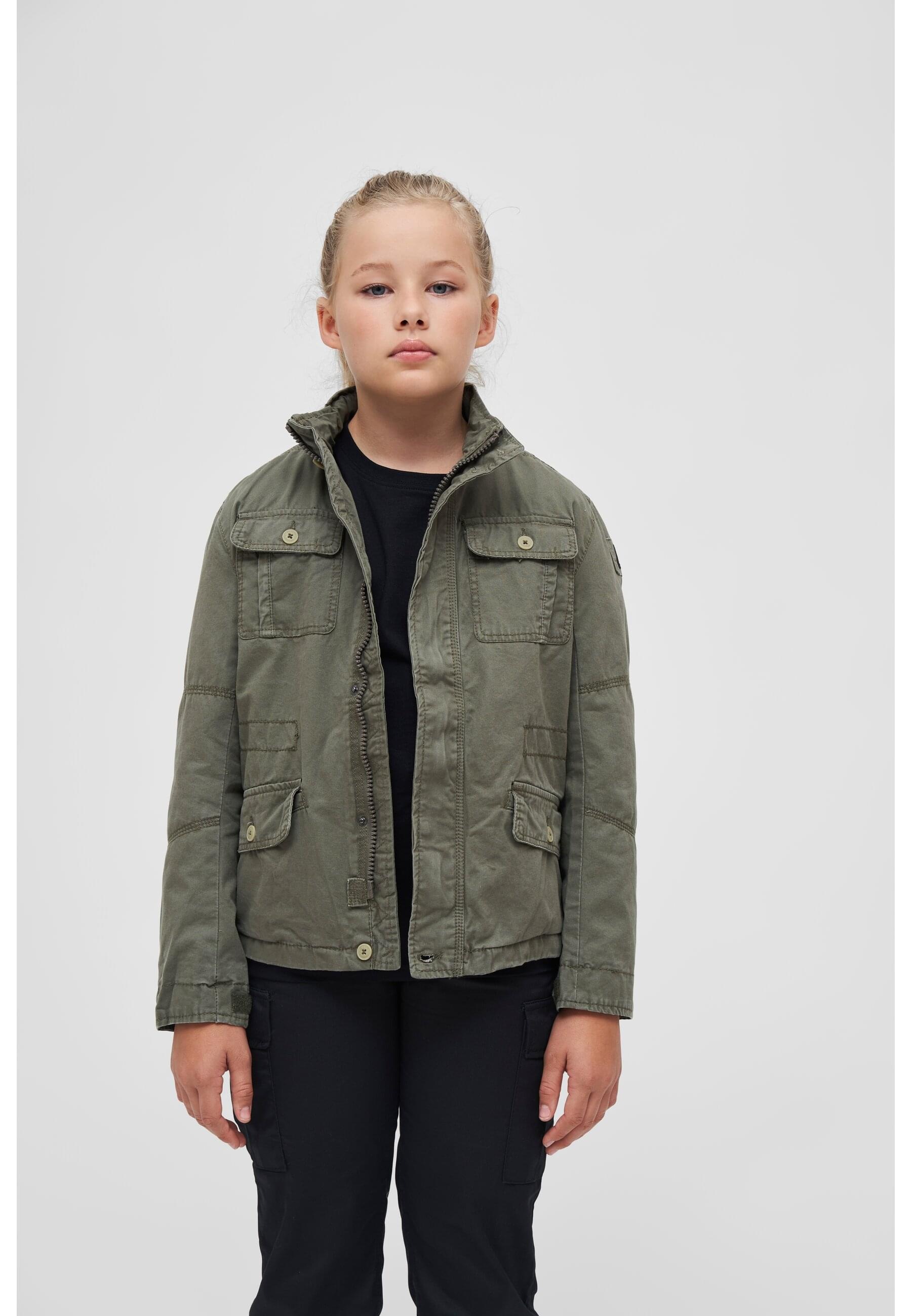 Brandit Allwetterjacke »Brandit Herren Kids Britannia Jacket«, (1 St.), mit Kapuze