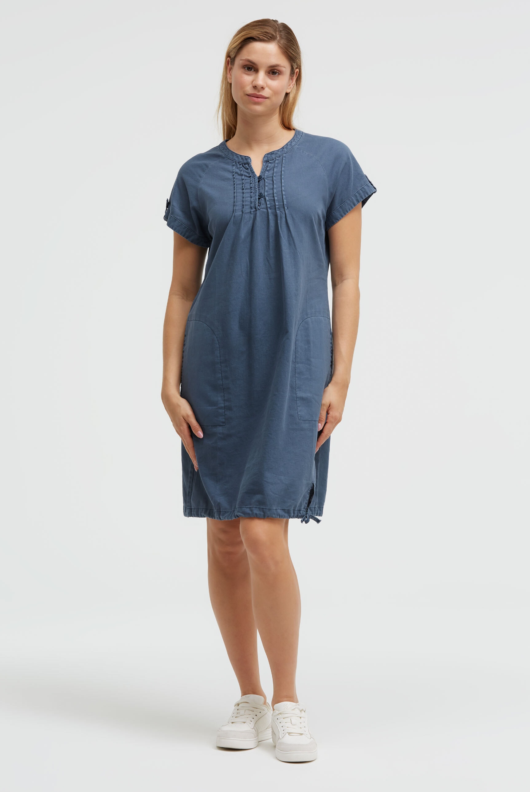 SOCCX Sommerkleid Ohne Taschen mit Taschen