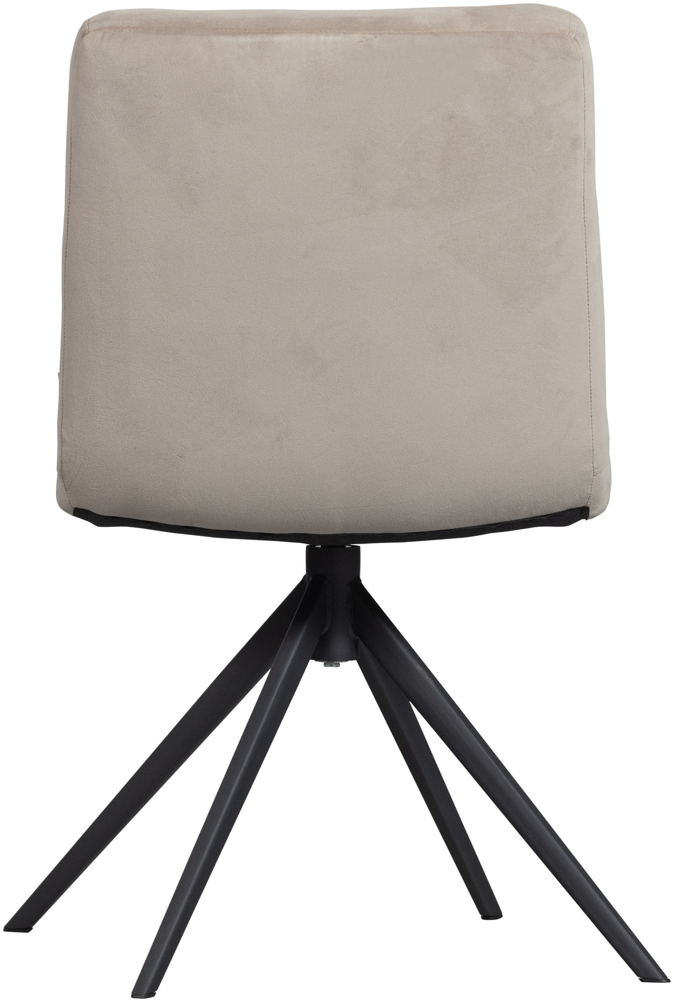 WOOOD Drehstuhl »Vinny«, Samt, mit Drehfuß, Breite 48 cm
