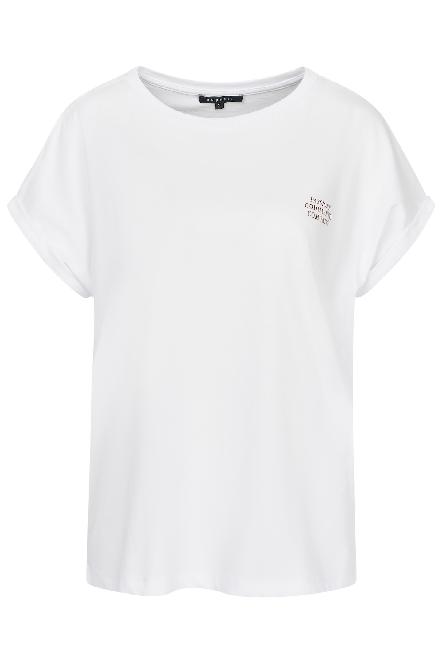 Thumbnail - bugatti T-Shirt aus Baumwolle