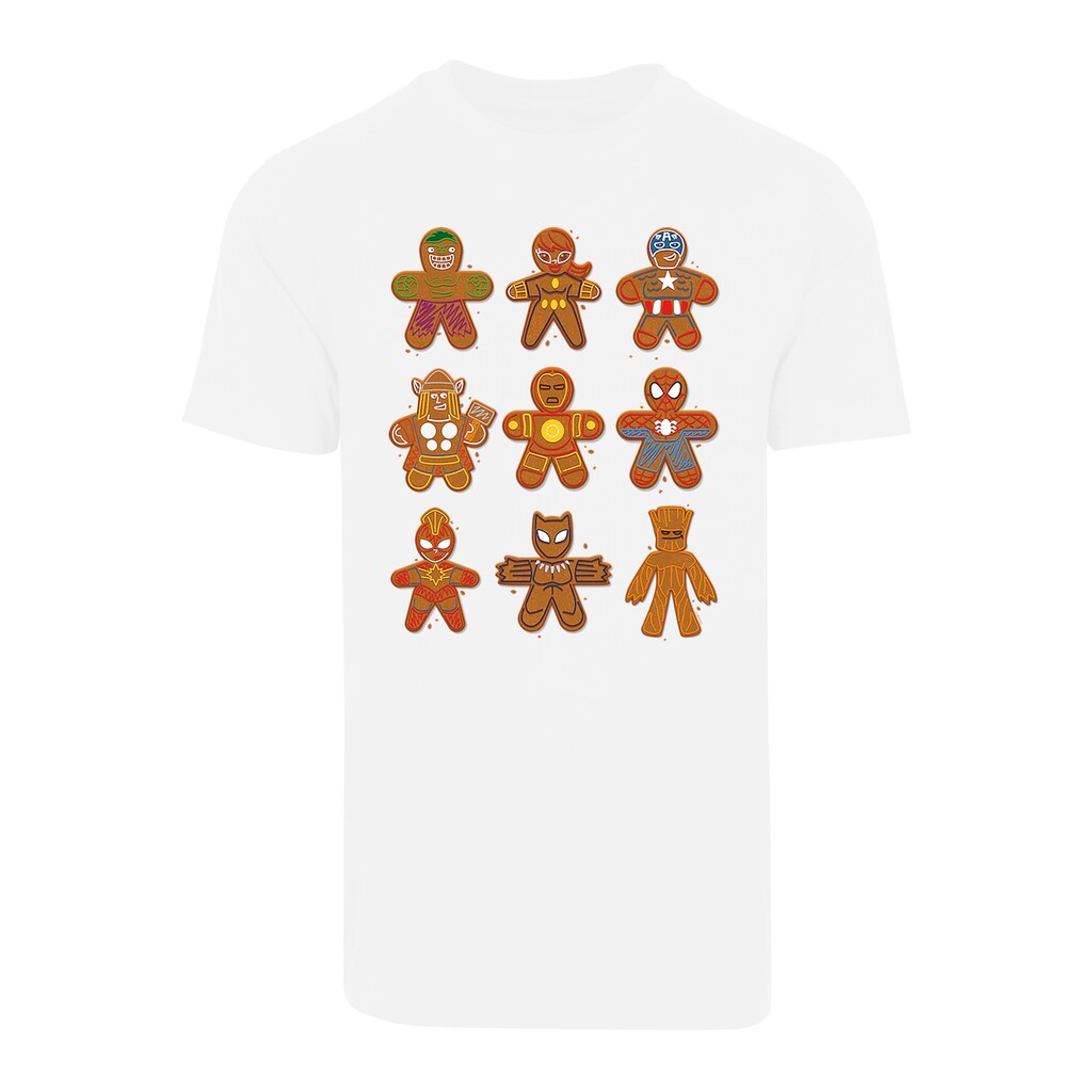 F4NT4STIC T-Shirt »Marvel Universe Christmas Lebkuchen Avengers«