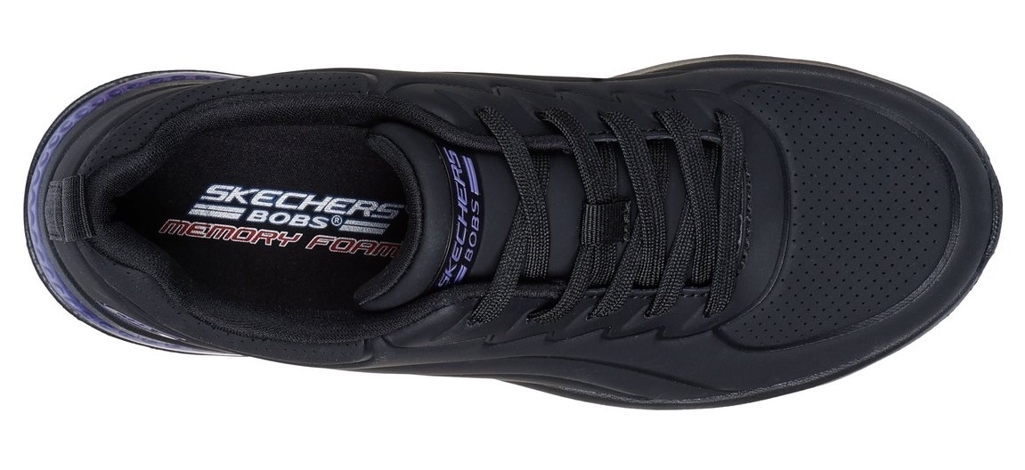 Skechers Sneaker »BOBS VISION AIR«, Trainingsschuh, Freizeitschuh, Schnürschuh mit Memory Foam