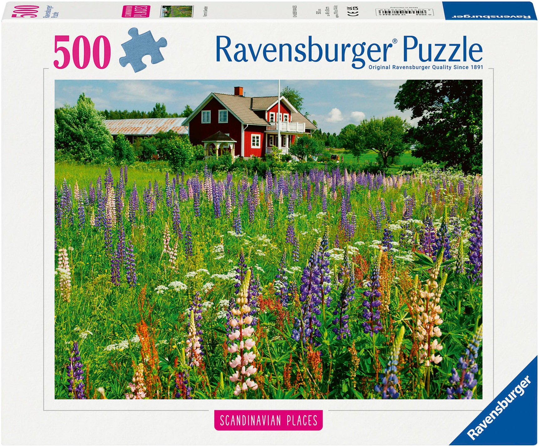 Ravensburger Puzzle »Scandinavian Places, Bauernhof in Schweden«, Made in Germany