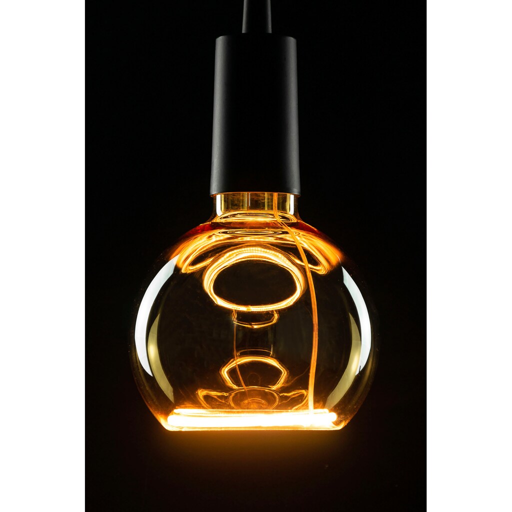 SEGULA LED-Leuchtmittel »LED Floating Globe 125 gold«, E27, 1 St., Extra-Warmweiß