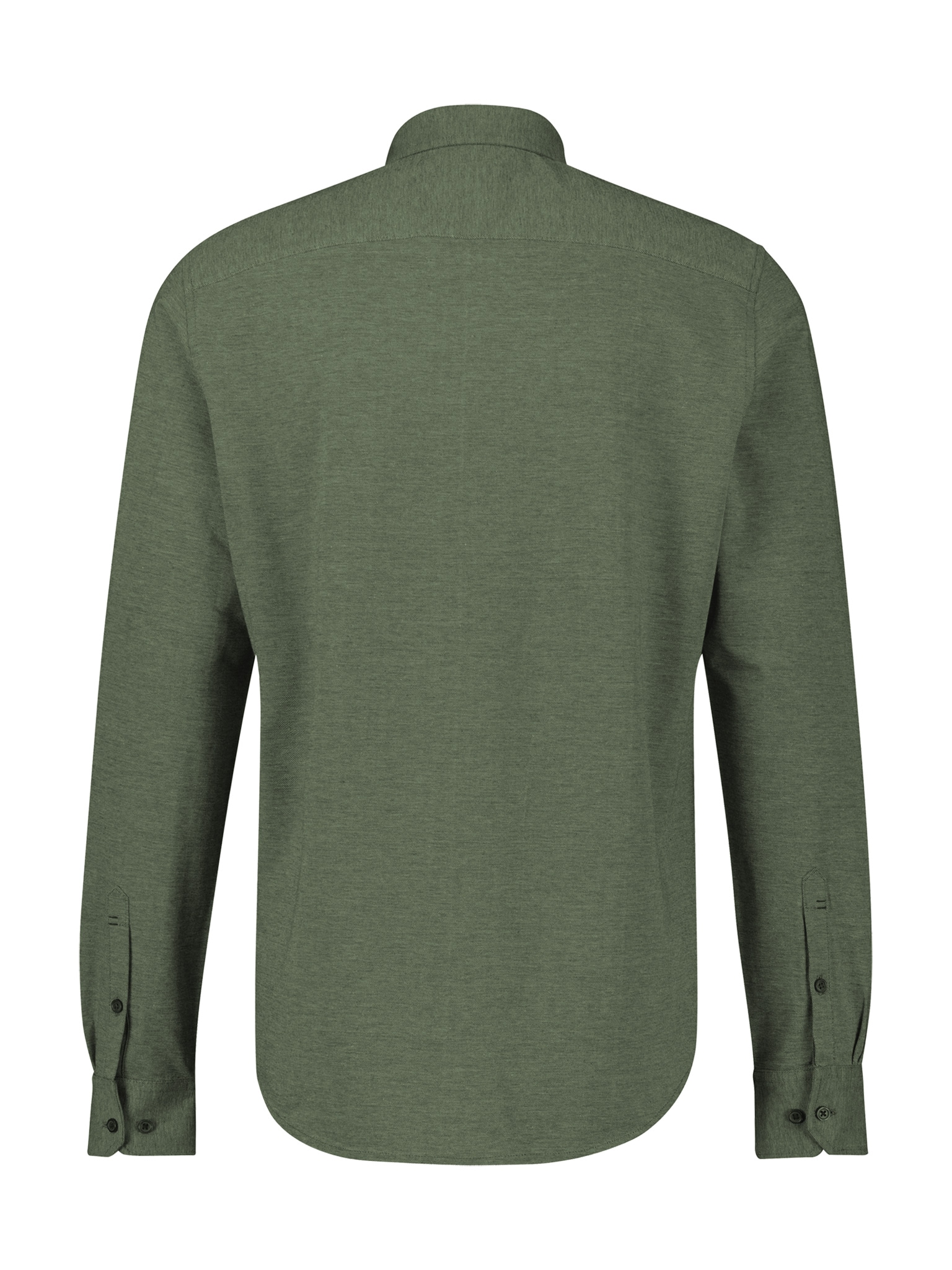 LERROS Langarmhemd mit Logo Stickerei