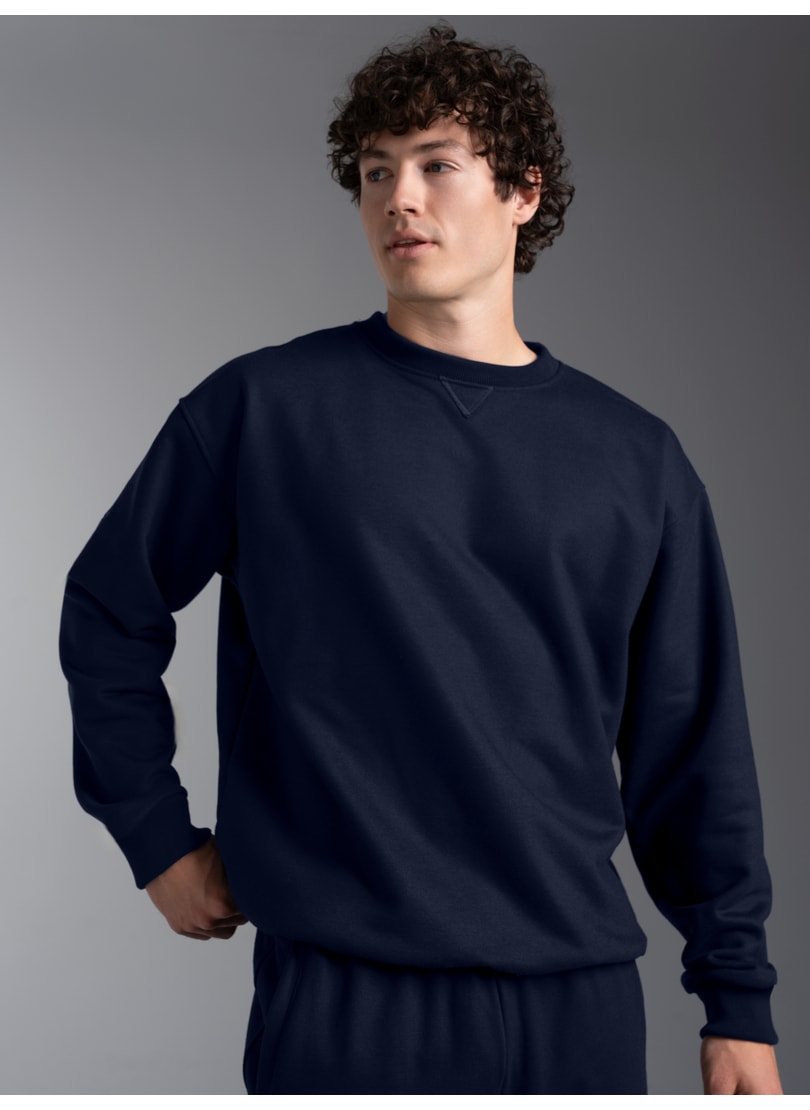 Trigema "TRIGEMA Basic Sweatshirt mit weicher Innenseite"