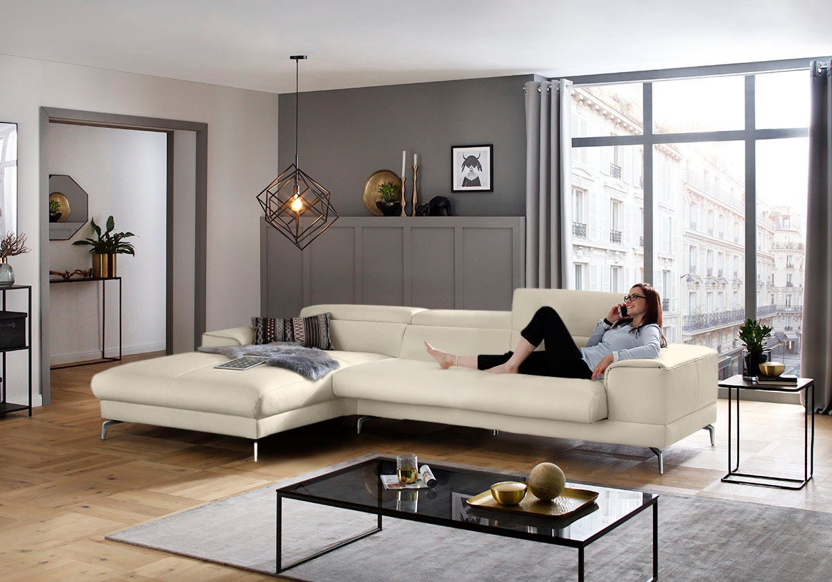 W.SCHILLIG Ecksofa "piedroo, Designsofa mit tollem Sitzkomfort, elegant und günstig online kaufen