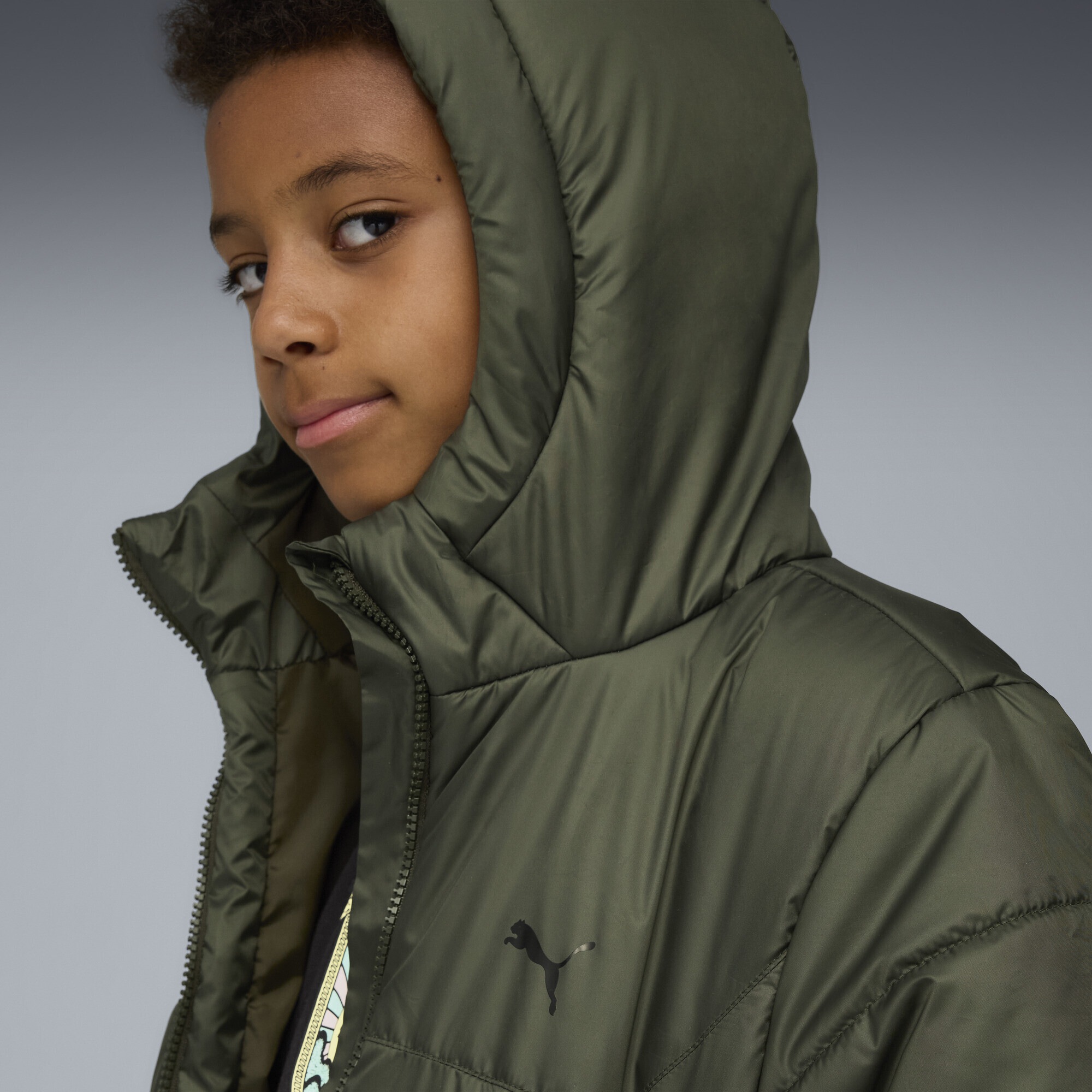 PUMA Winterjacke »Essentials Wattierte Kapuzenjacke Jugendliche«