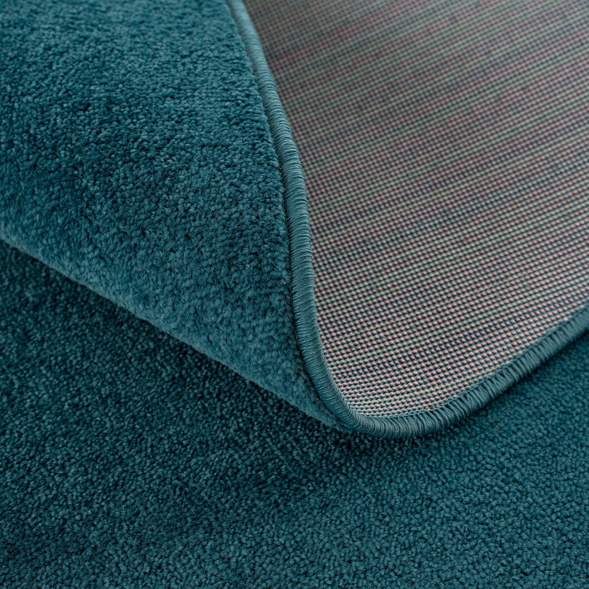 Sanat Teppich »Uni«, rund, 13 mm Höhe, robuster Kurzflorteppich, große Farbauswahl, Wohnzimmer, alle Räume