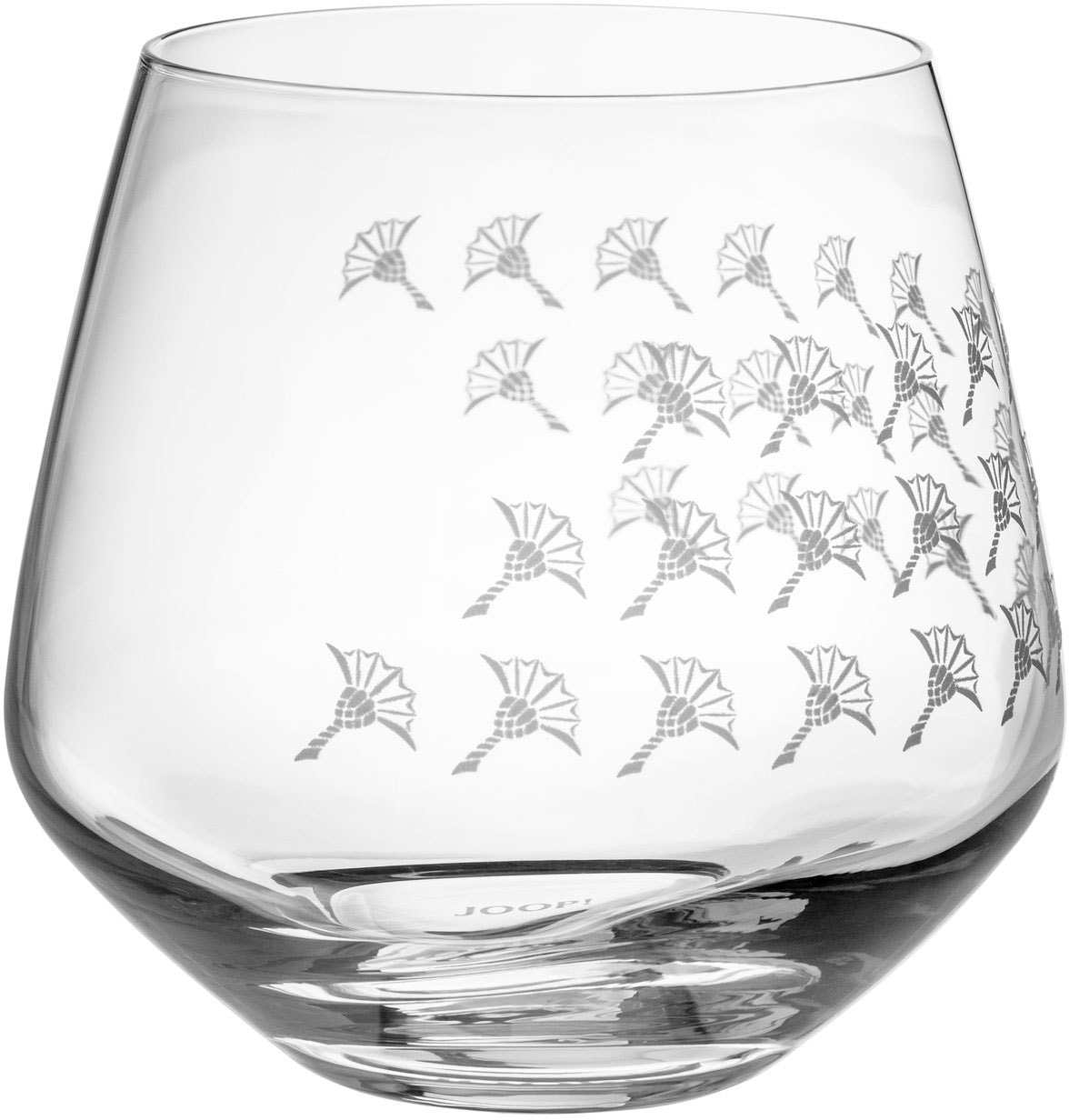 JOOP! Tumbler-Glas »JOOP! FADED CORNFLOWER«, (Set, 2 tlg.), mit Kornblumen-Verlauf als Dekor, 2-teilig, Made in Europe