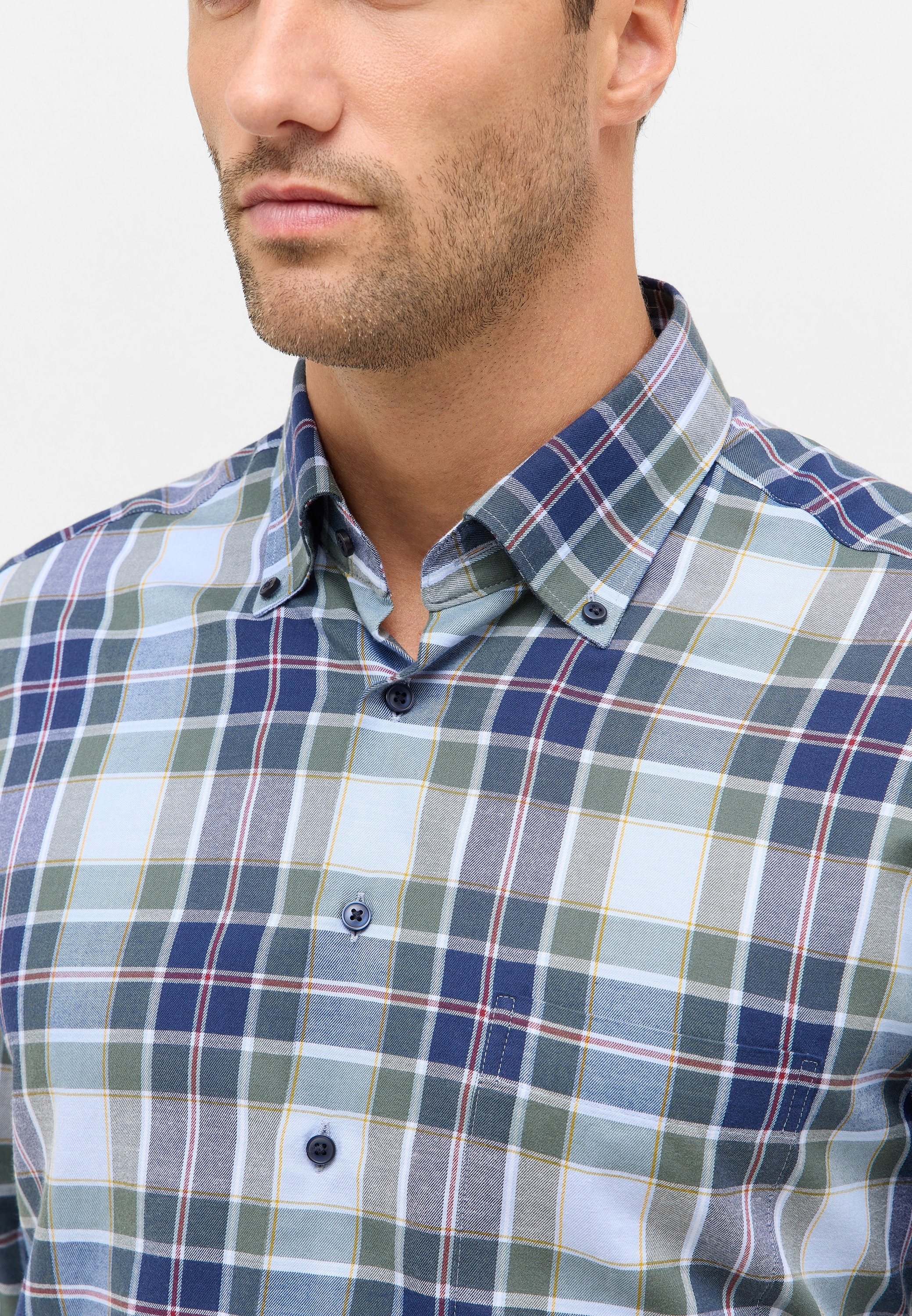 Thumbnail - Eterna Langarmhemd "MODERN FIT" EASY IRON (bügelleicht)