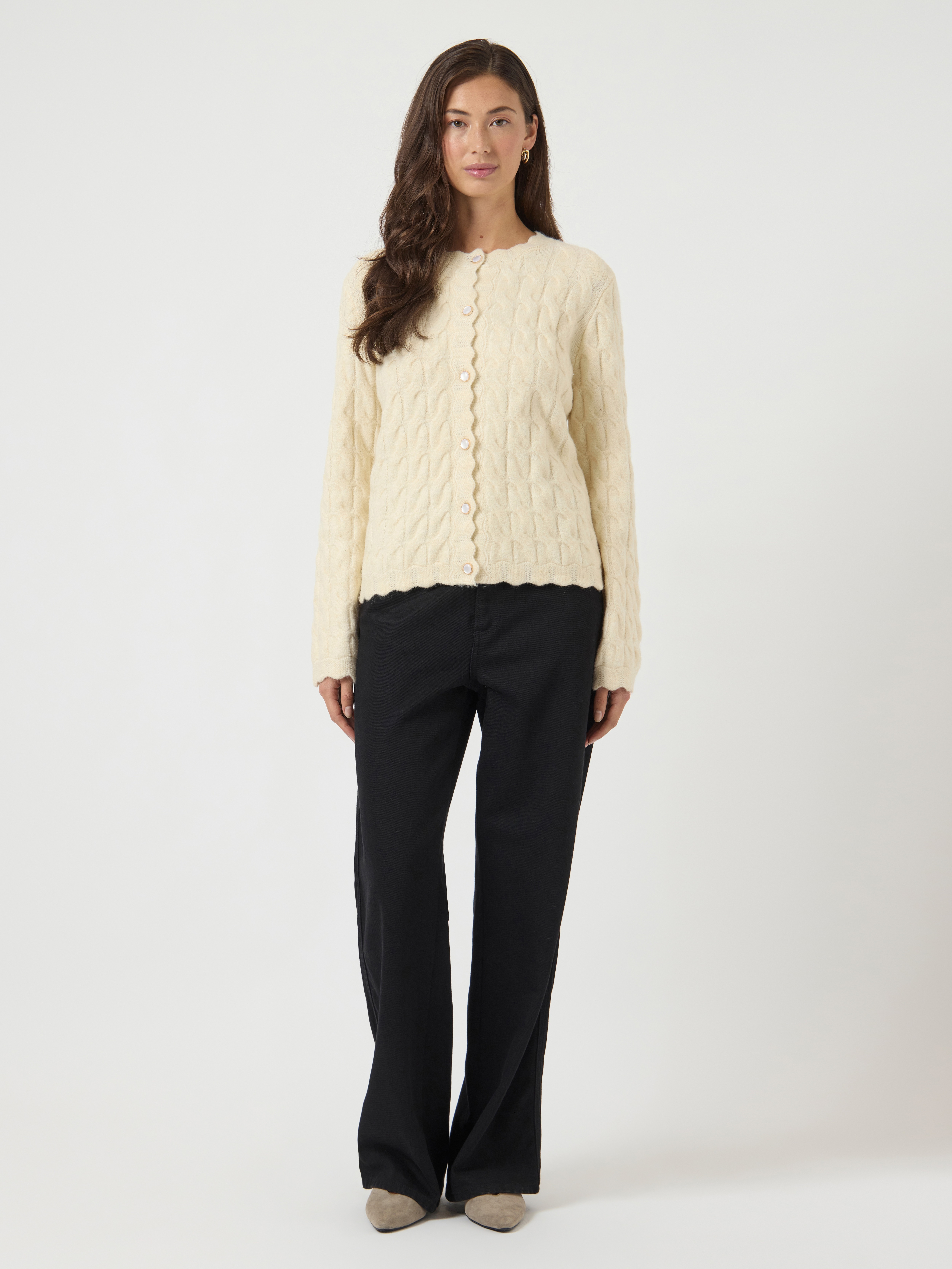 Thumbnail - Y.A.S Strickjacke "YASBUBERA LS KNIT CARDIGAN S. NOOS"