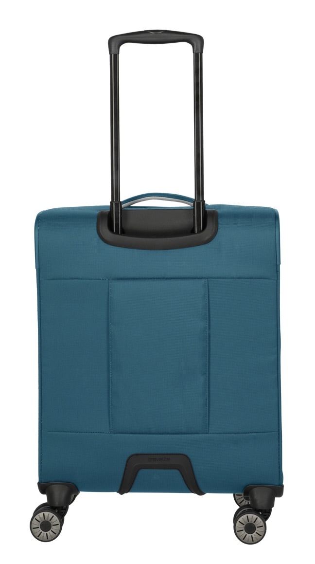 travelite Handgepäck-Trolley »JETPACK Max 4 Cabin, konzip. für Lufthansa, Austrian Airlines & Swiss«, 4 Rollen, Weichgepäck-Koffer Handgepäck für die meisten gängigen Airlines