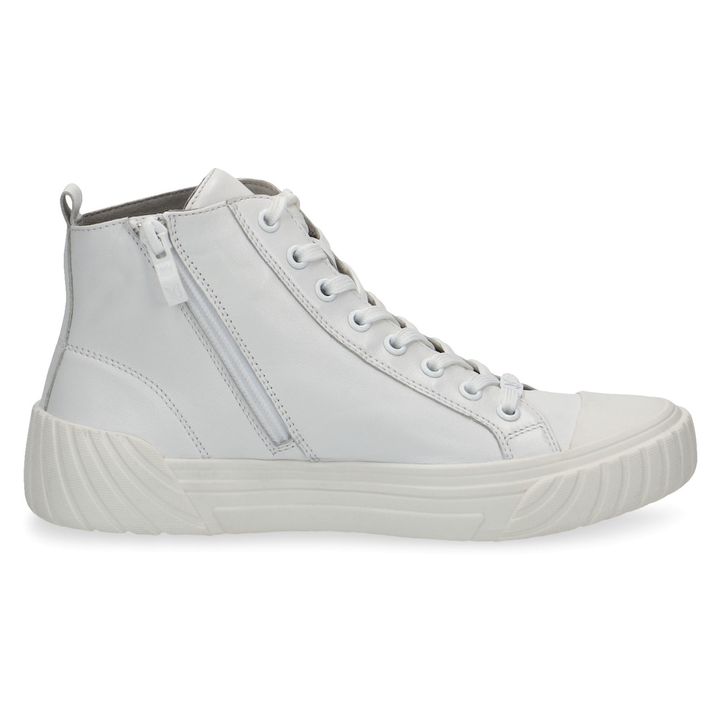 Caprice Plateausneaker, Schnürschuh, Freizeitschuh, High Top-Sneaker mit Memory Foam