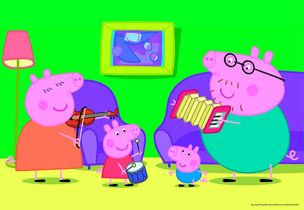 Ravensburger Puzzle »Zuhause bei Peppa«, Made in Europe