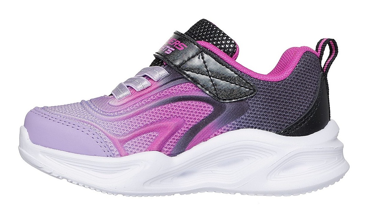 Skechers Sneaker »SKECHERS SOLA GLOW«, Babyschuh mit Klettverschluss, Größenschablone zum Download
