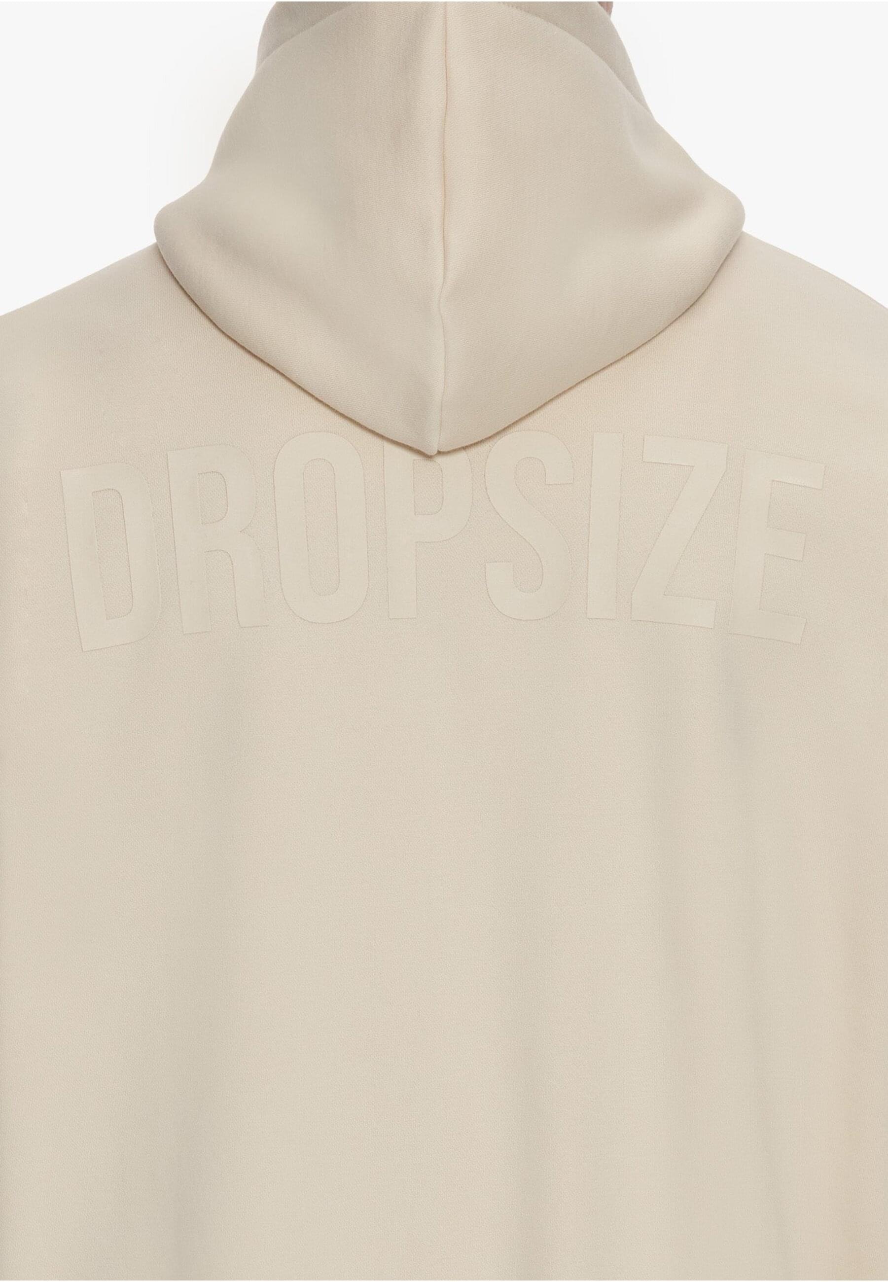 Dropsize Sweatjacke »Dropsize Herren Heavy Oversize HD Print Zip Hoodie«
