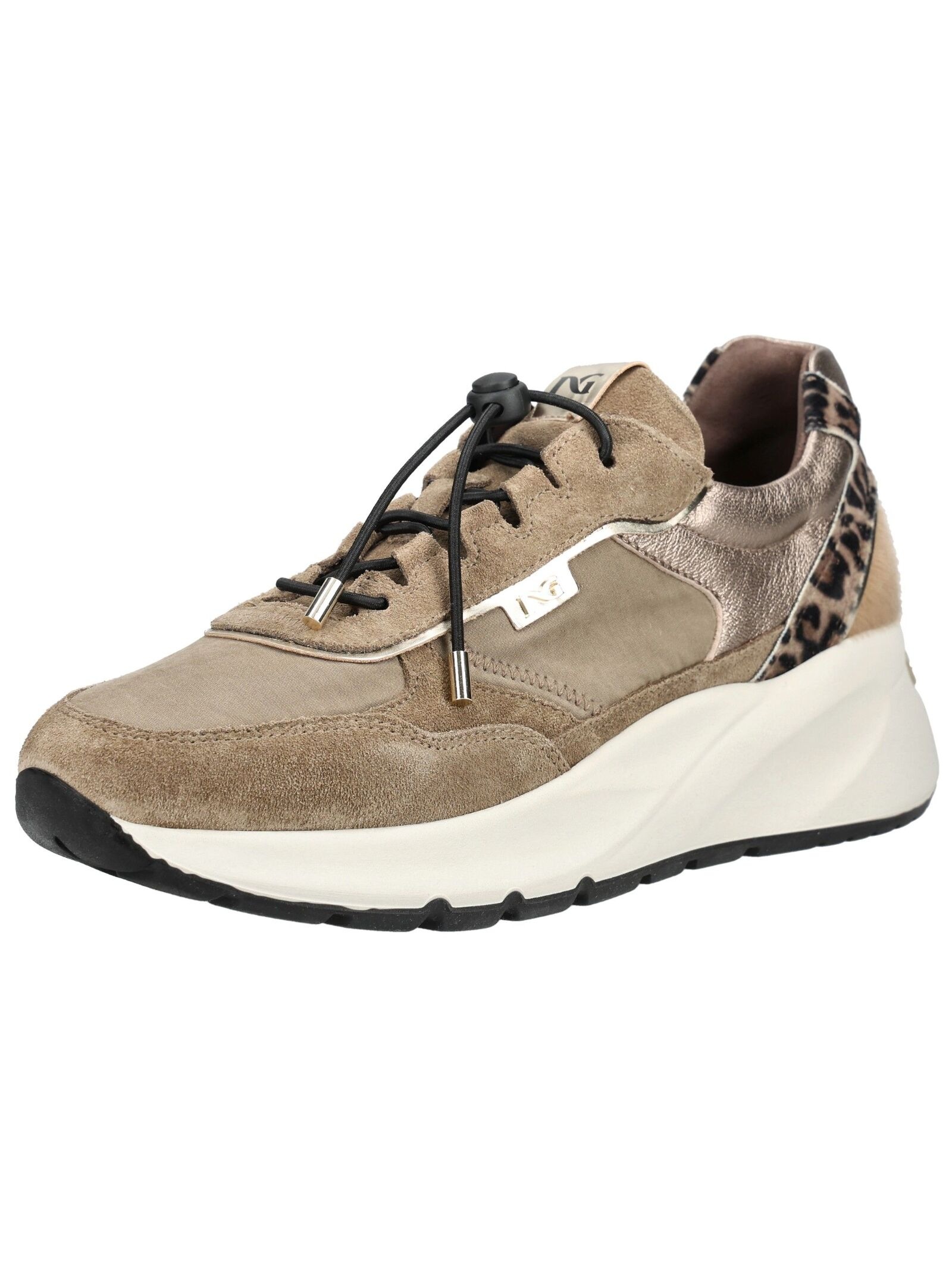 Nero Giardini Plateausneaker "Nero Giardini Sneaker Veloursleder/Textil"
