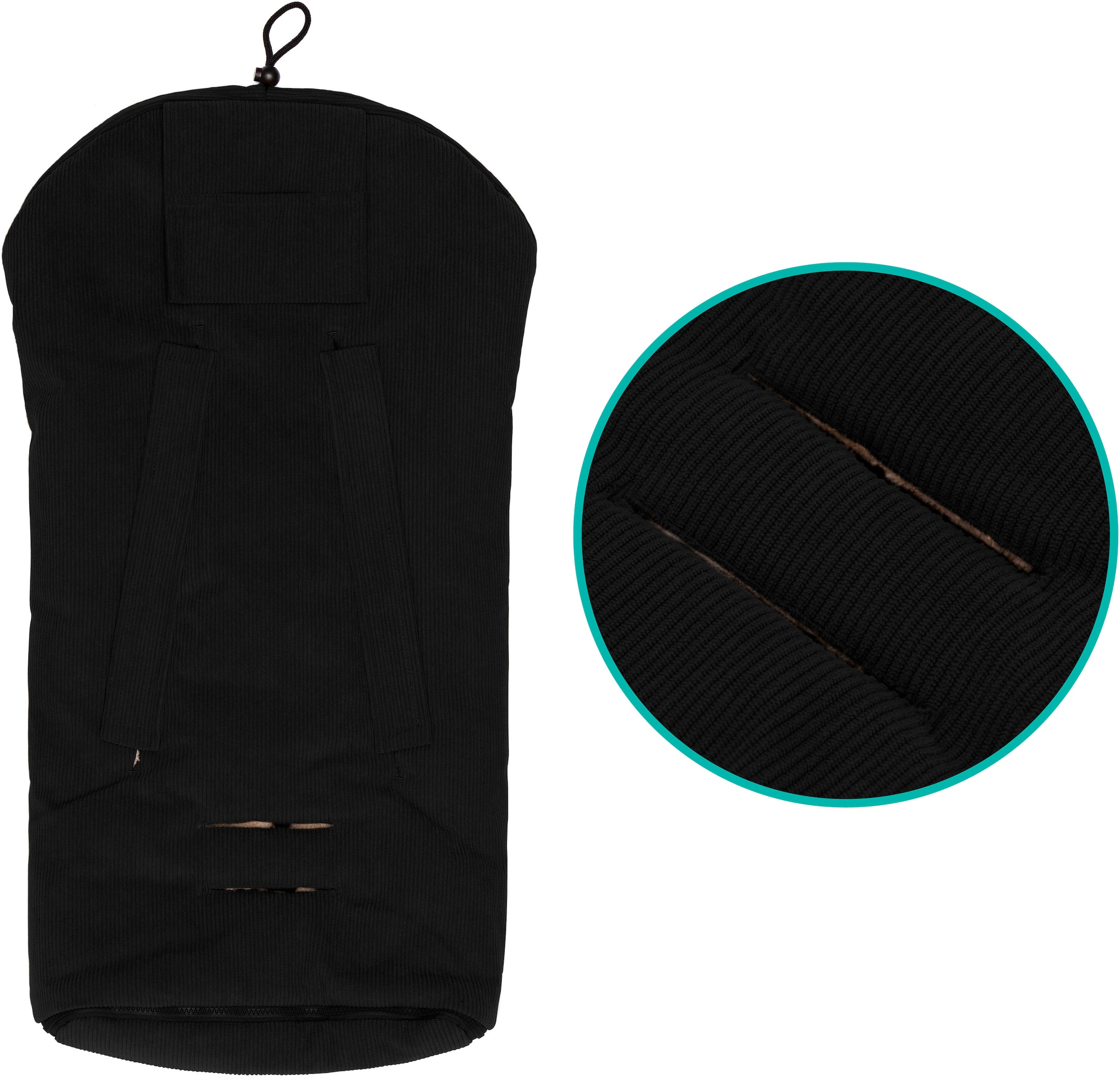 Fillikid Fußsack »Nevis Cord, Winterfußsack Gr. 0«, für Autositze Gr. 0 und Kinderwagen