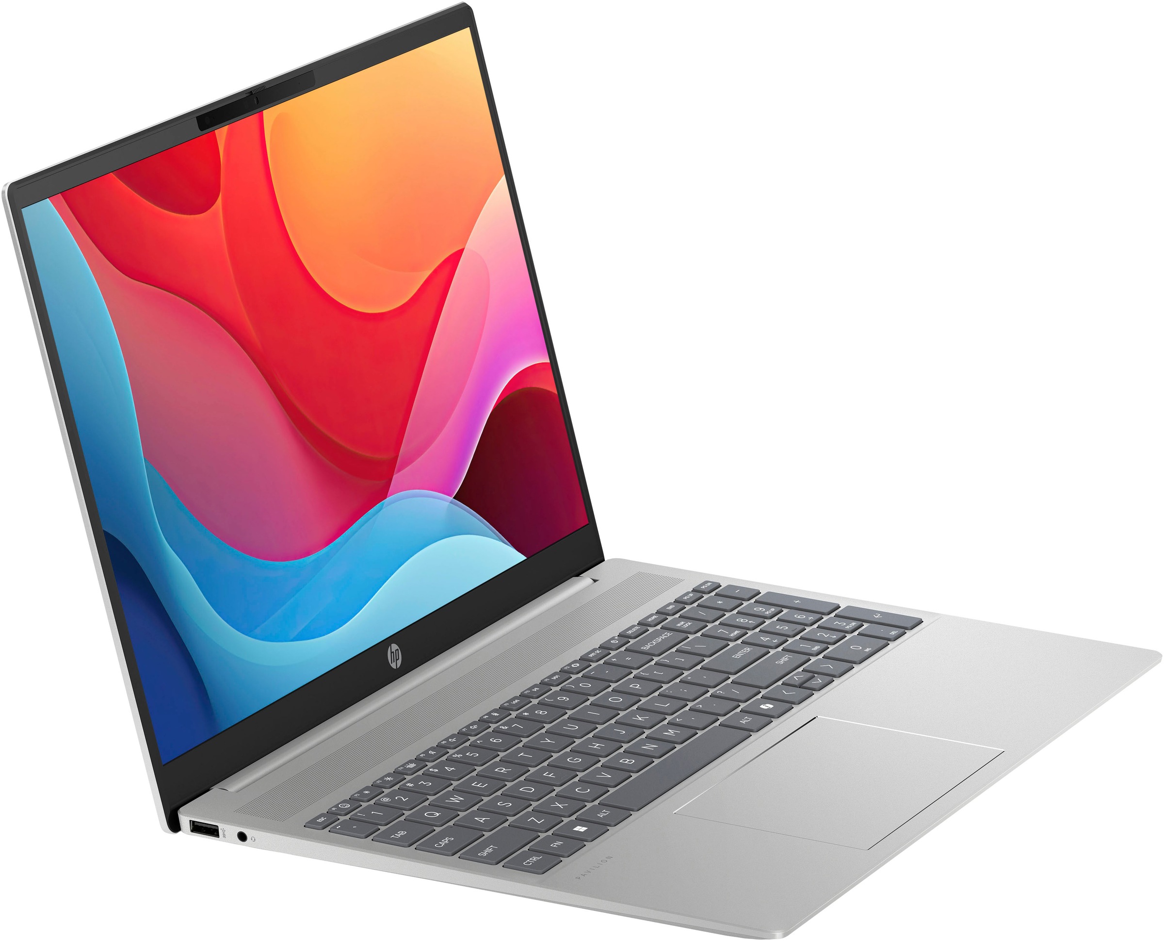 HP Notebook »Laptop 16-ag0057ng Natural Silver (P)«, 40,6 cm, / 16 Zoll, AMD, Ryzen 5, Radeon 740M, 1000 GB SSD