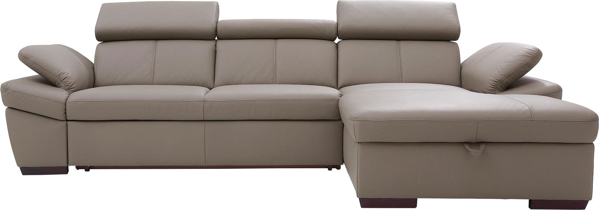 exxpo - sofa fashion Ecksofa "Salerno, Funktionssofa, Breite 280cm, hoher S günstig online kaufen