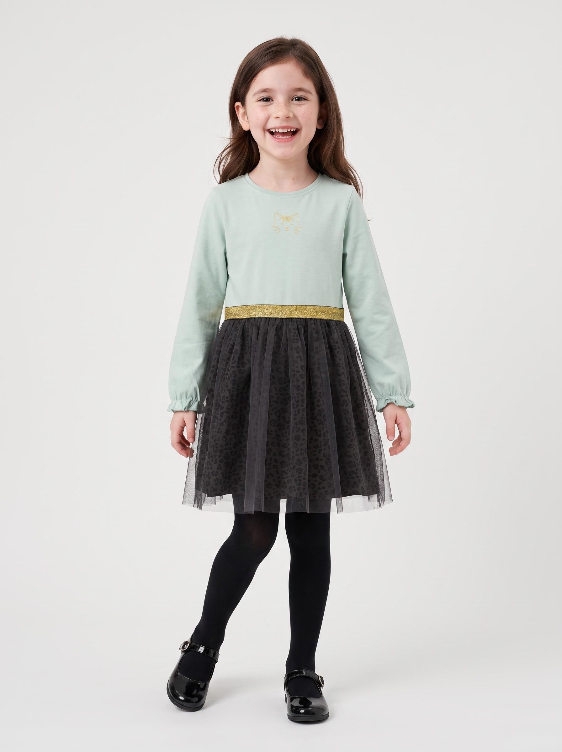 Blue Seven Jerseykleid »Girls Kleid mit Tüll«