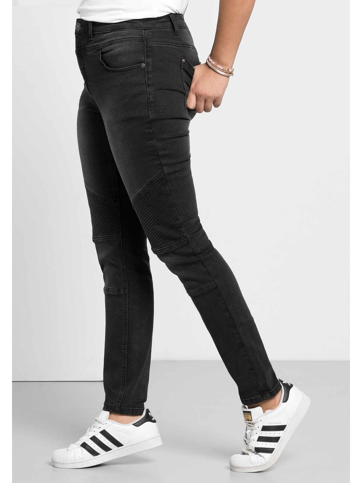 Sheego Stretch-Jeans »Große Größen«, für | Power-Stretch-Qualität kaufen BAUR