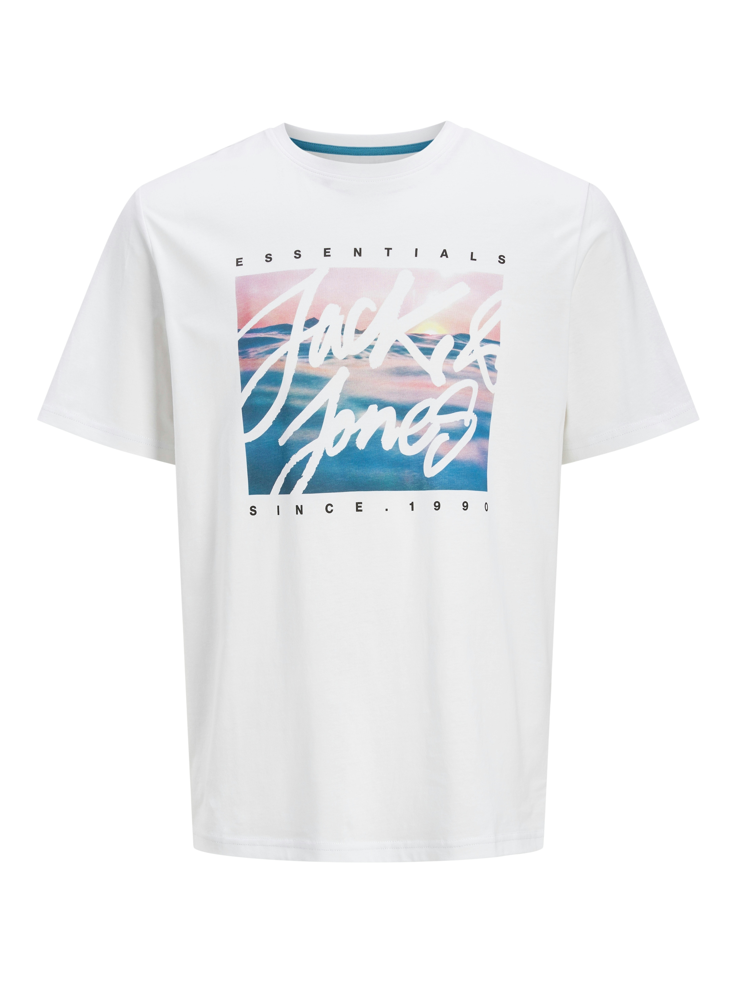 Jack & Jones Print-Shirt "JJCOLTON PHOTOPRINT TEE SS CREW NECK" günstig online kaufen