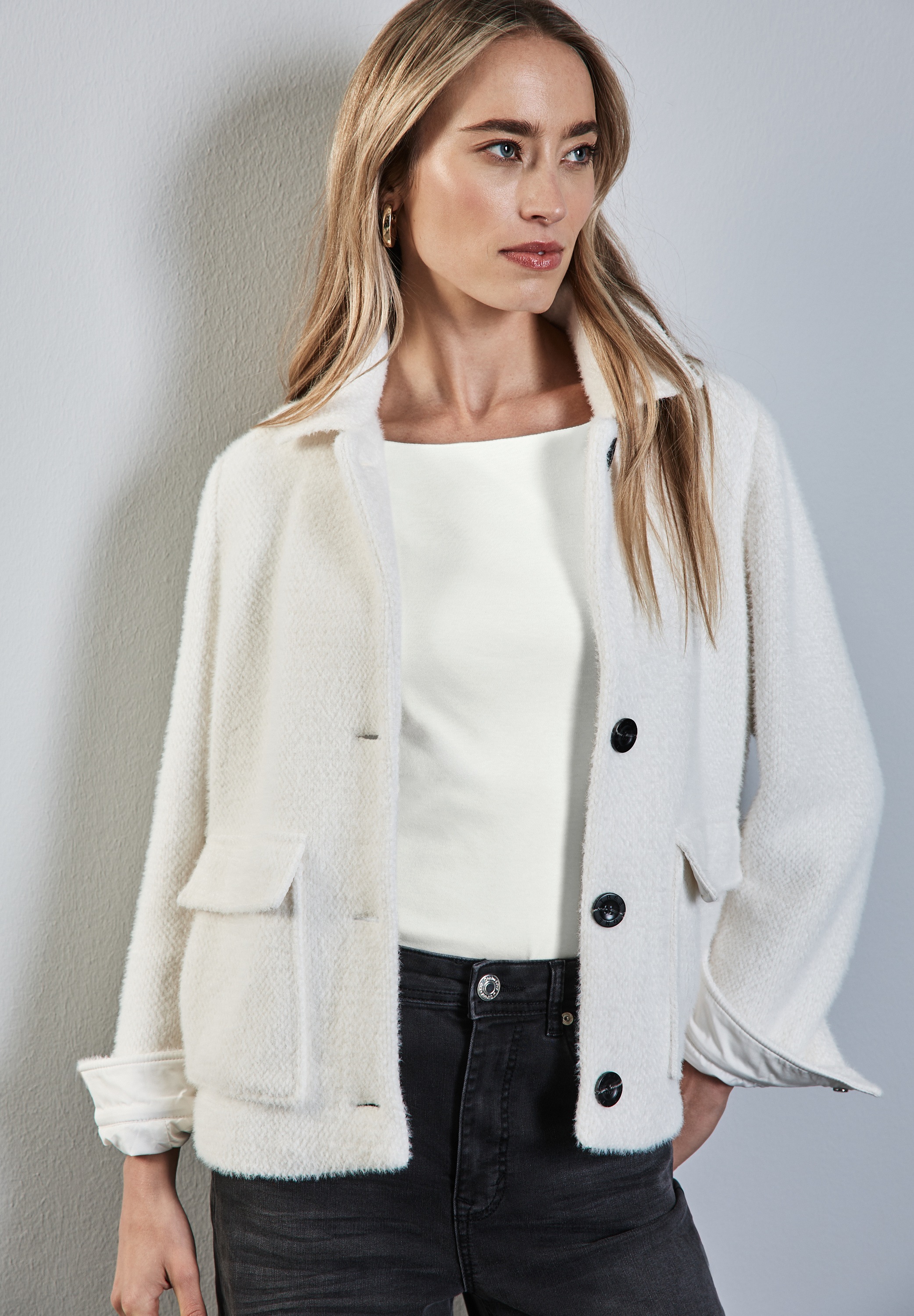 STREET ONE T-Shirt »Style Lanea«, mit U-Boot Ausschnitt
