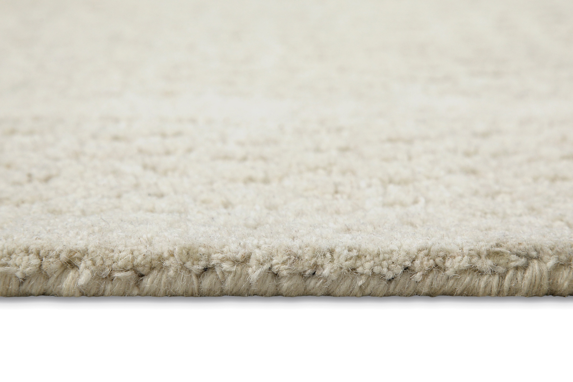 Wecon home Wollteppich »Hamptons THIRTYFIVE«, rechteckig, 15 mm Höhe, Läufer, Schurwolle, Kurzflor, Wohn- & Schlafzimmer, strukturiert