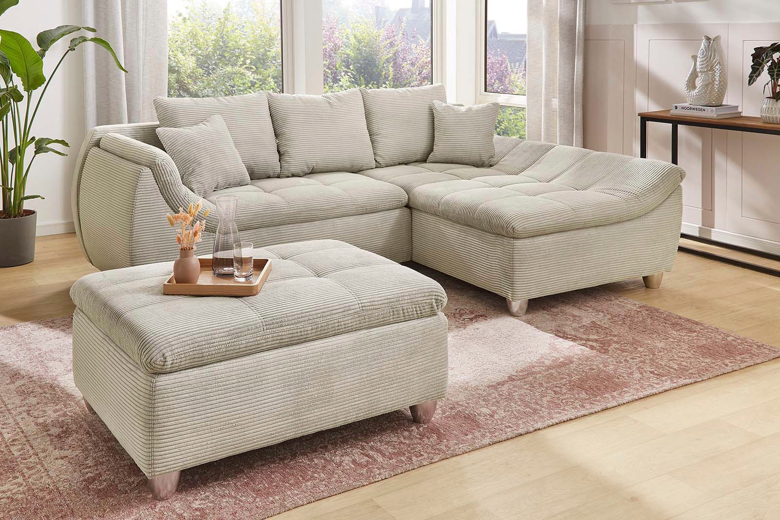 Jockenhöfer Gruppe Hocker "Genua, B: 103 cm" individuell zu kombinieren günstig online kaufen