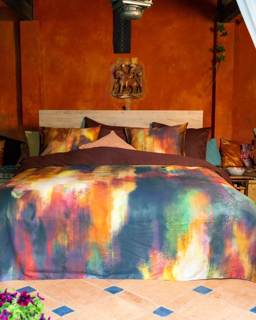 kayori Bettwäsche "Jobu" 2 Stk. 100% reiner Bio-Baumwoll-Satin günstig online kaufen