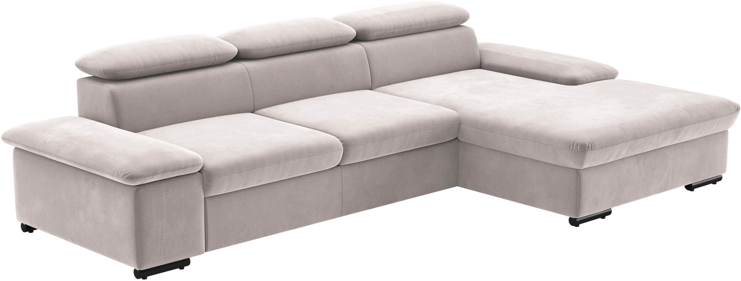 sit&more Ecksofa »Alcudia L-Form«, wahlweise mit Bettfunktion
