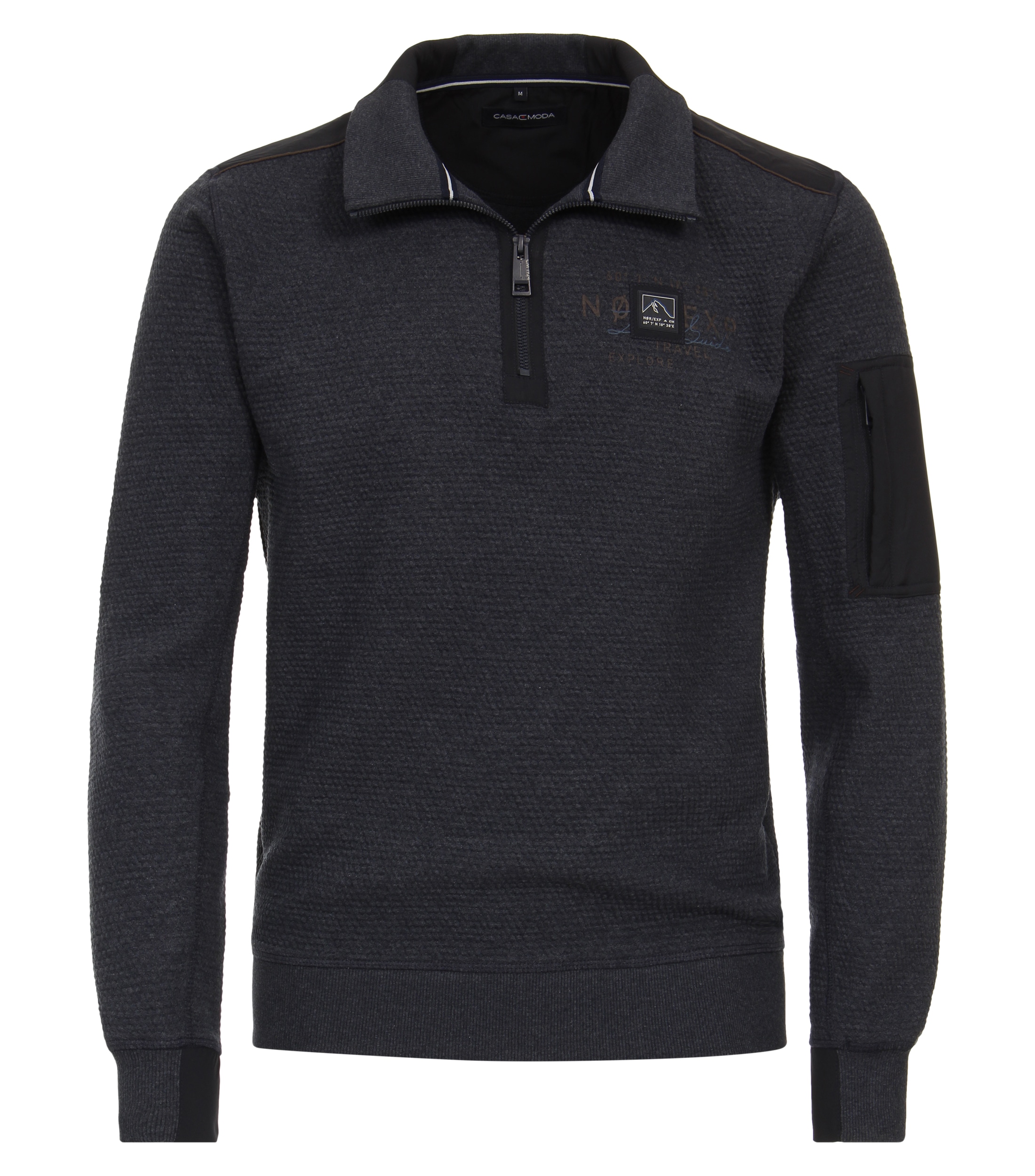 CASAMODA Sweatshirt "CASAMODA Sweatshirt uni" günstig online kaufen