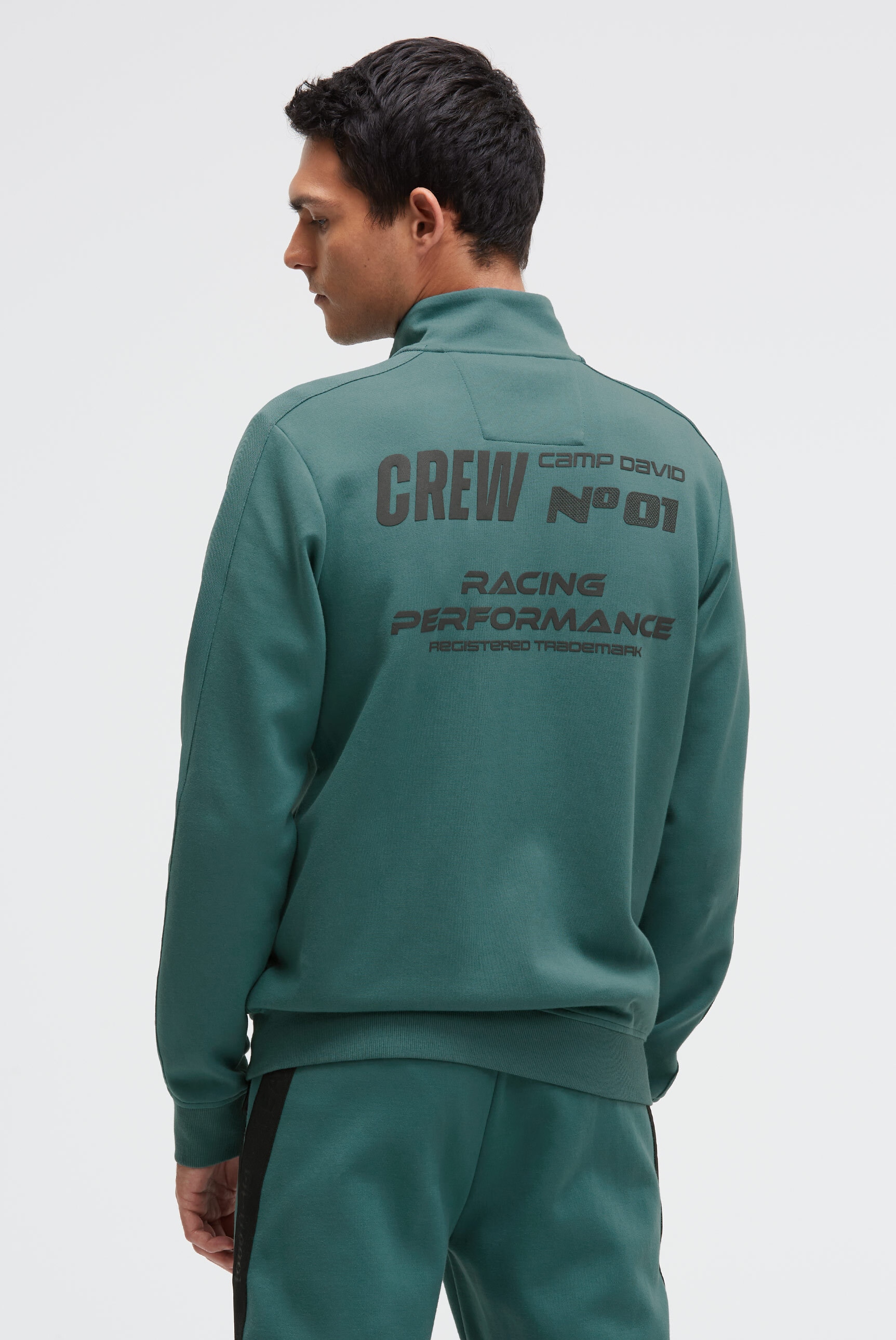 CAMP DAVID Sweatjacke mit Reißverschlusstaschen günstig online kaufen