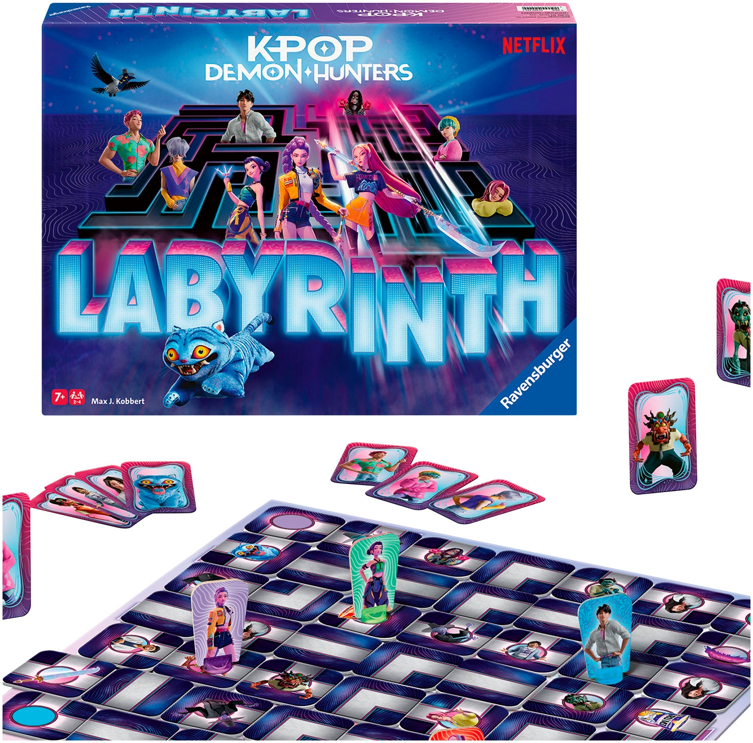 Ravensburger Spiel »K-Pop Demon Hunters Labyrinth« Made in Europe