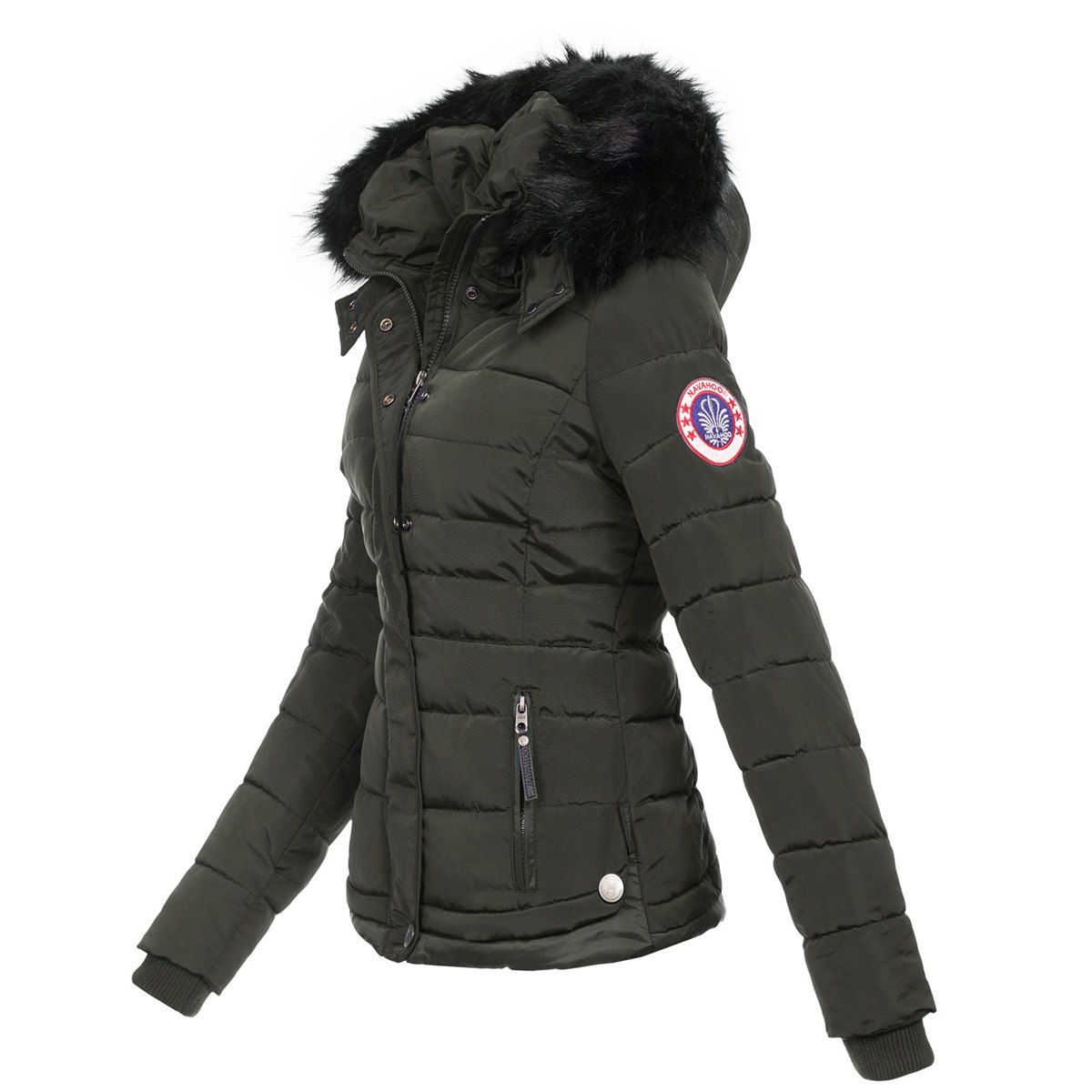 abnehmbarer Steppjacke Navahoo Winterjacke Kapuze | BAUR bestellen hochwertige »Chloe«, online mit