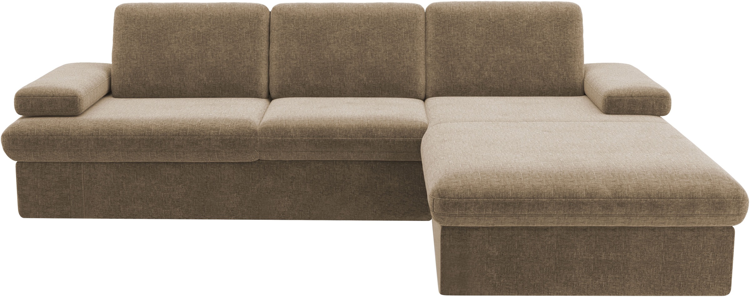 sit&more Ecksofa "Moreno L-Form, B: 247 cm" mit Armteilverstellung, optiona günstig online kaufen