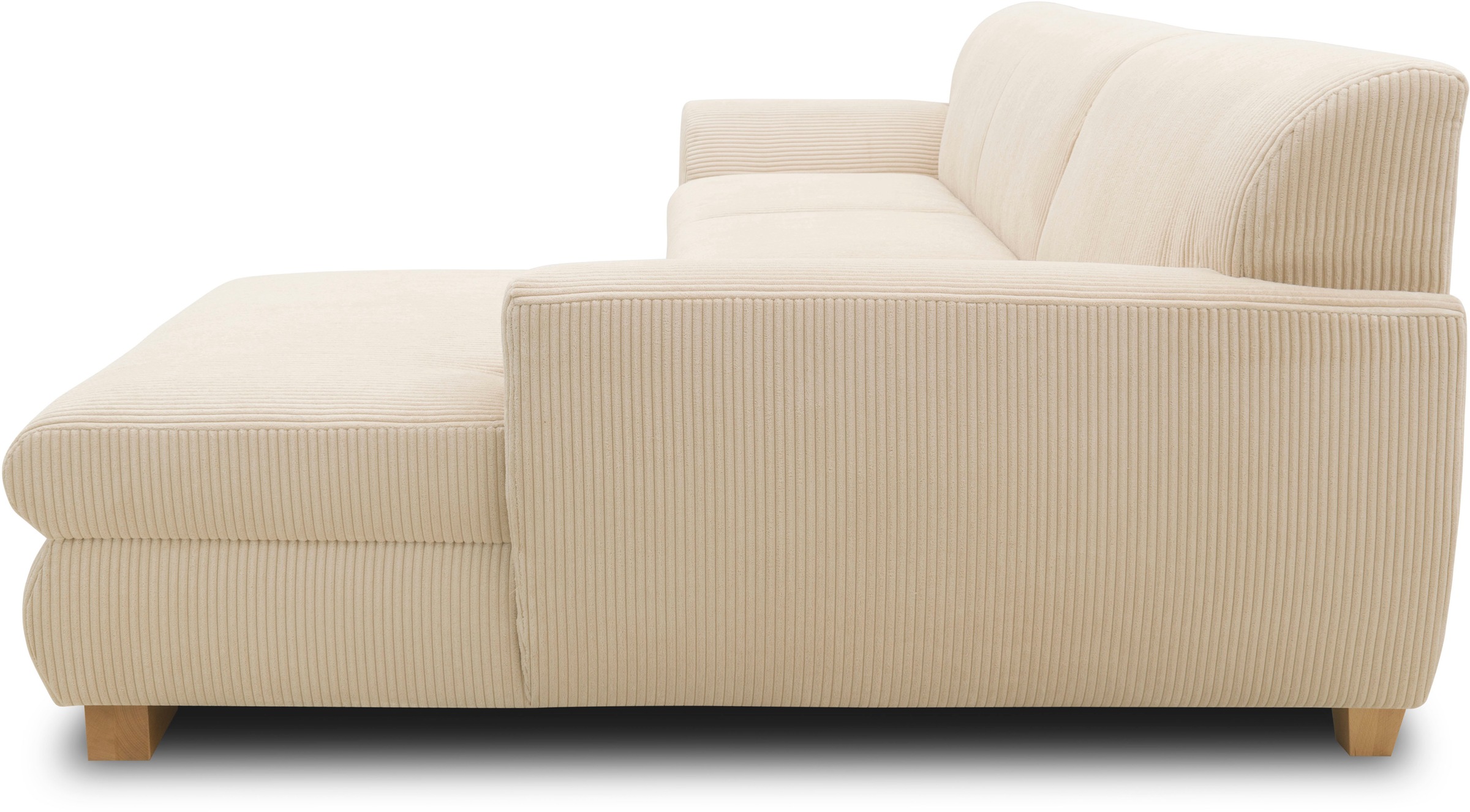 Home affaire Ecksofa »Nika L-Form«, wahlweise mit Bettfunktion, auch in Cord