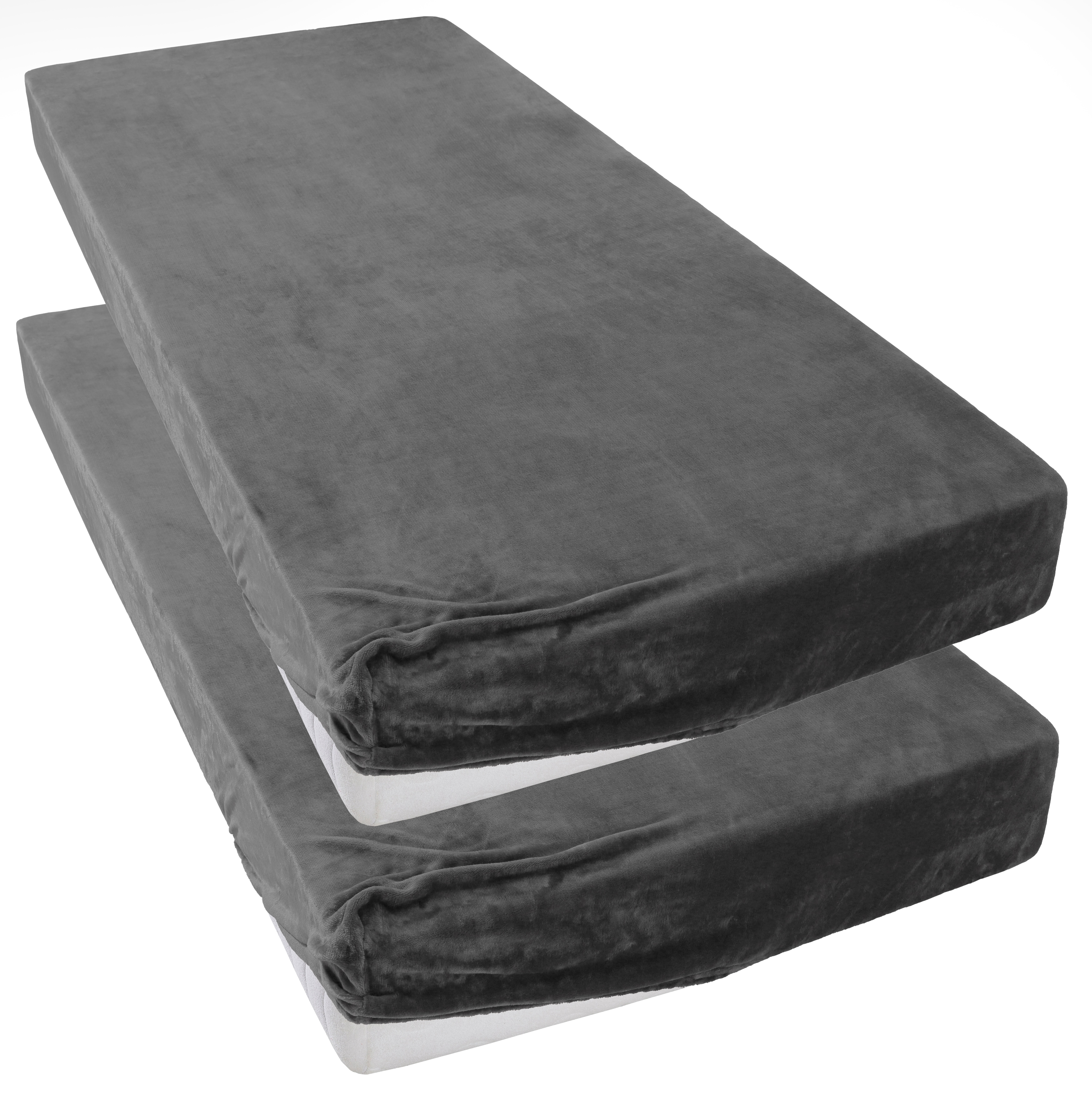 OTTO home Spannbettlaken "Desner3, Mikrofaser Fleece besonders weich im Griff, Cashmere-Touch" für Matratzen bis 20cm Höhe, Bettlaken