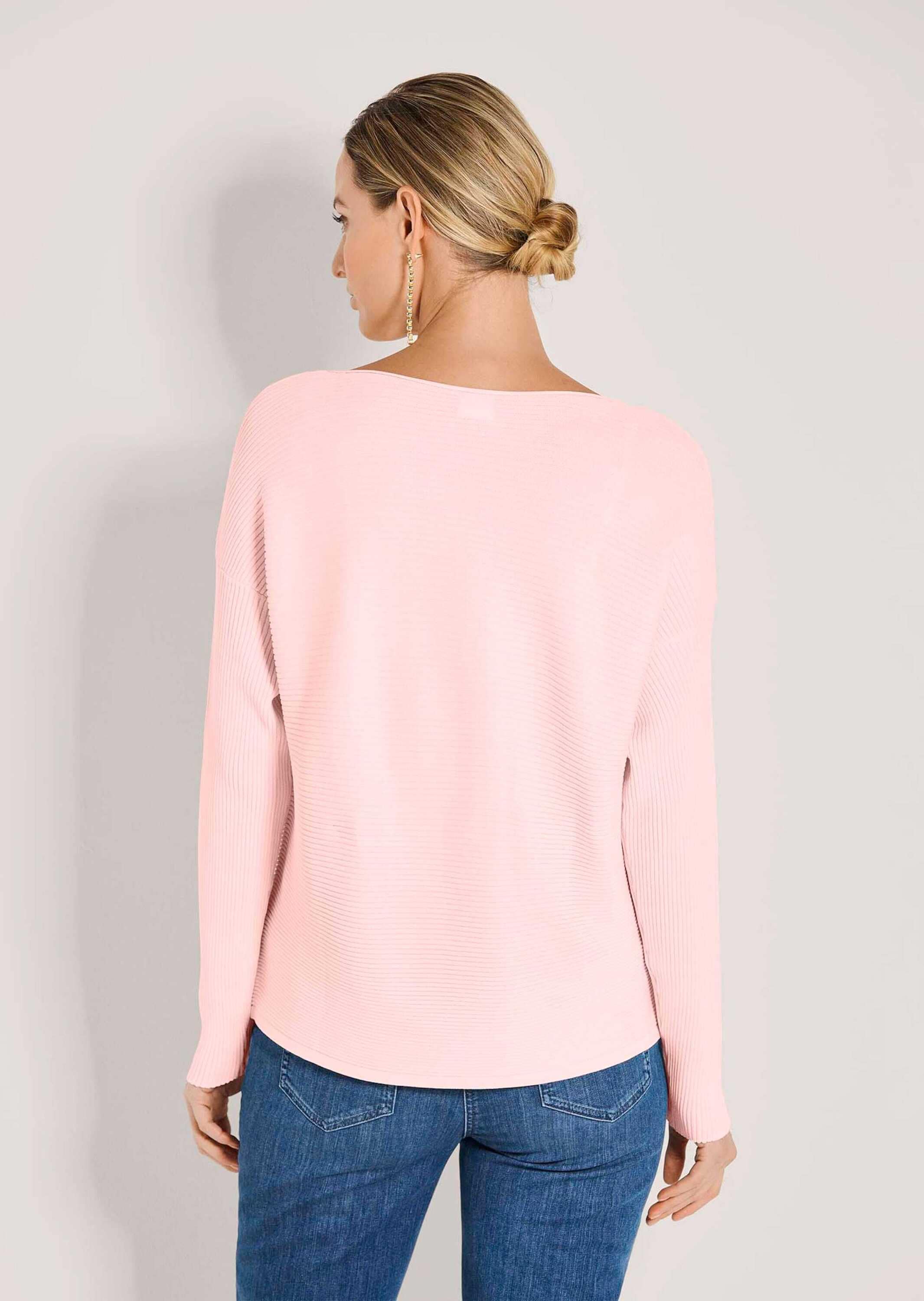 MADELEINE Longpullover »Strickpullover Lässiger Oversized-Pullover mit U-Boot-Ausschnitt«