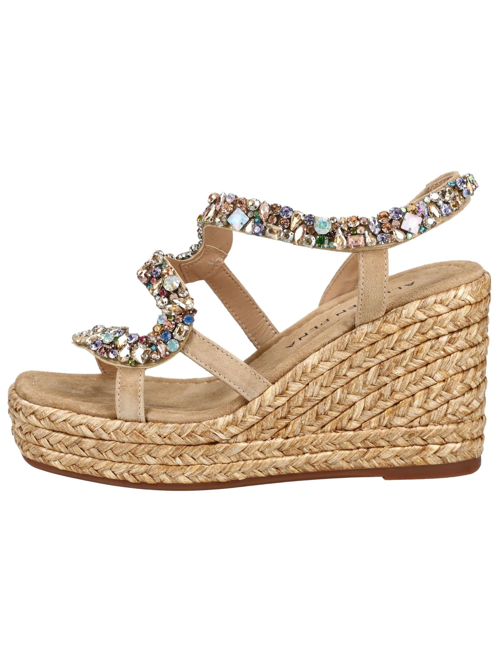 Alma en Pena Keilsandalette »ALMA EN PENA Sandalen Veloursleder/Textil«