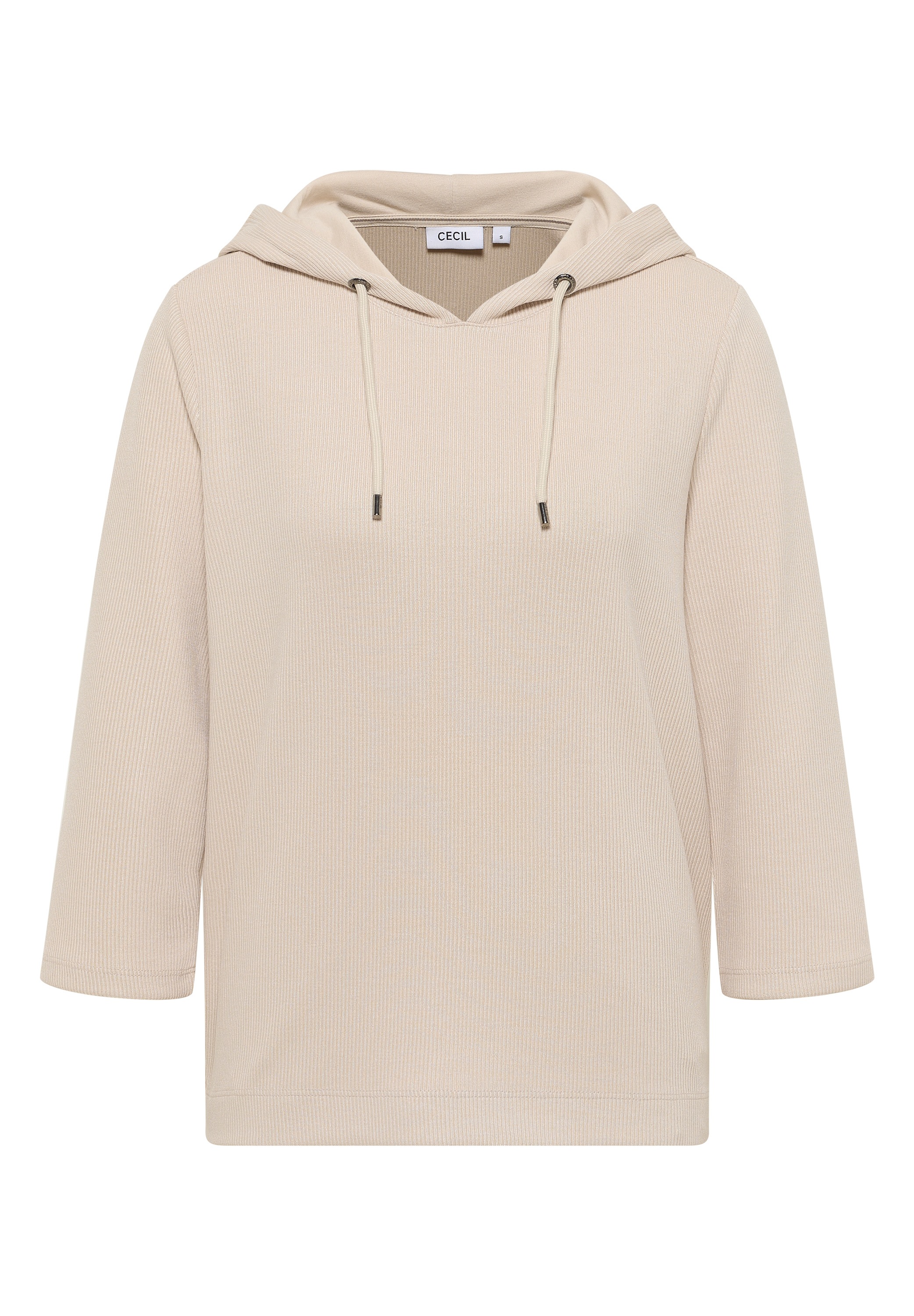 Cecil Kapuzenshirt, mit Materialmix