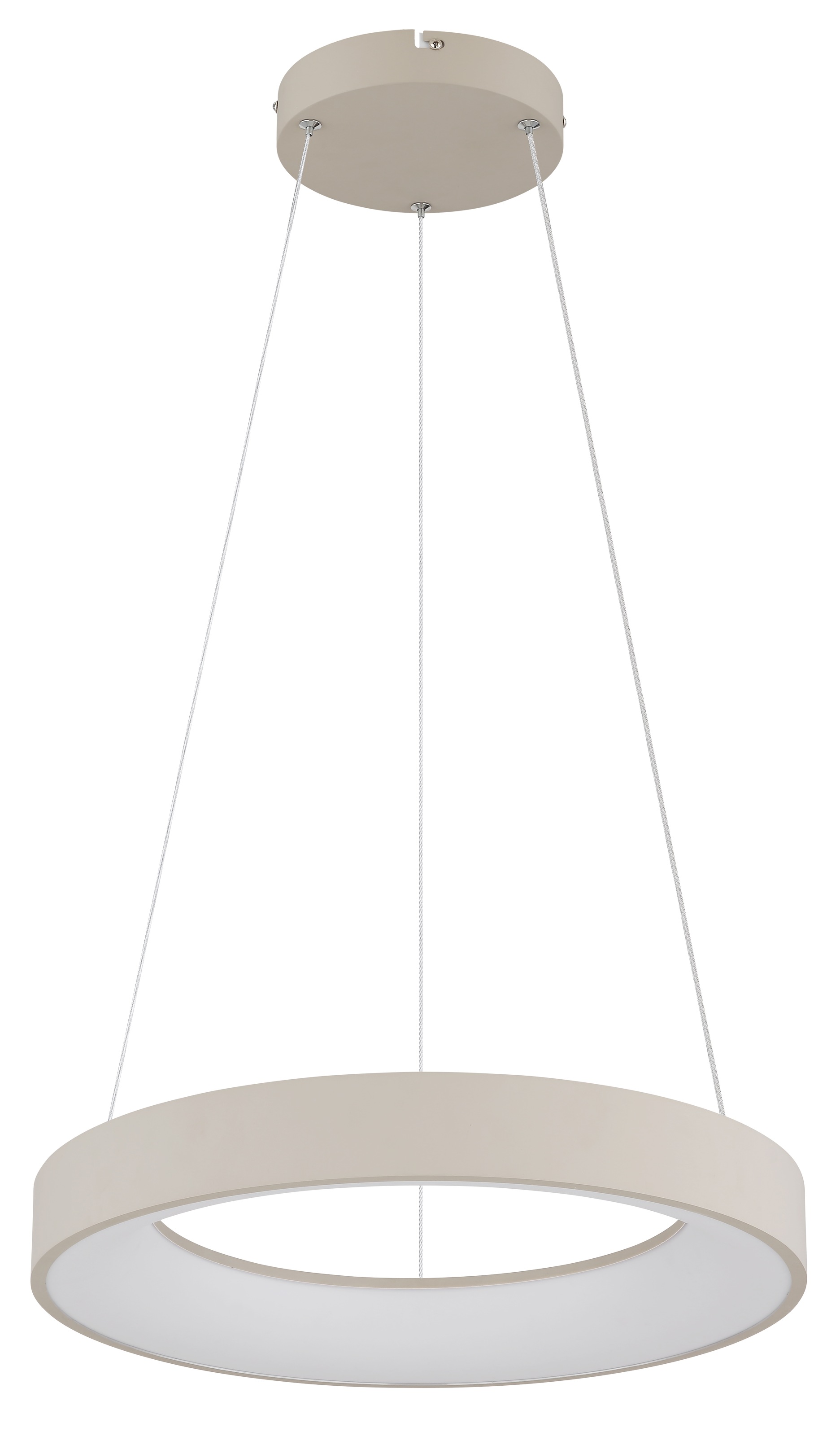 GLOBO LIGHTING Hängeleuchte »GALLEGOS« LED-Modul 1 Stk. LED Hängeleuchte für Esszimmer sandfarben
