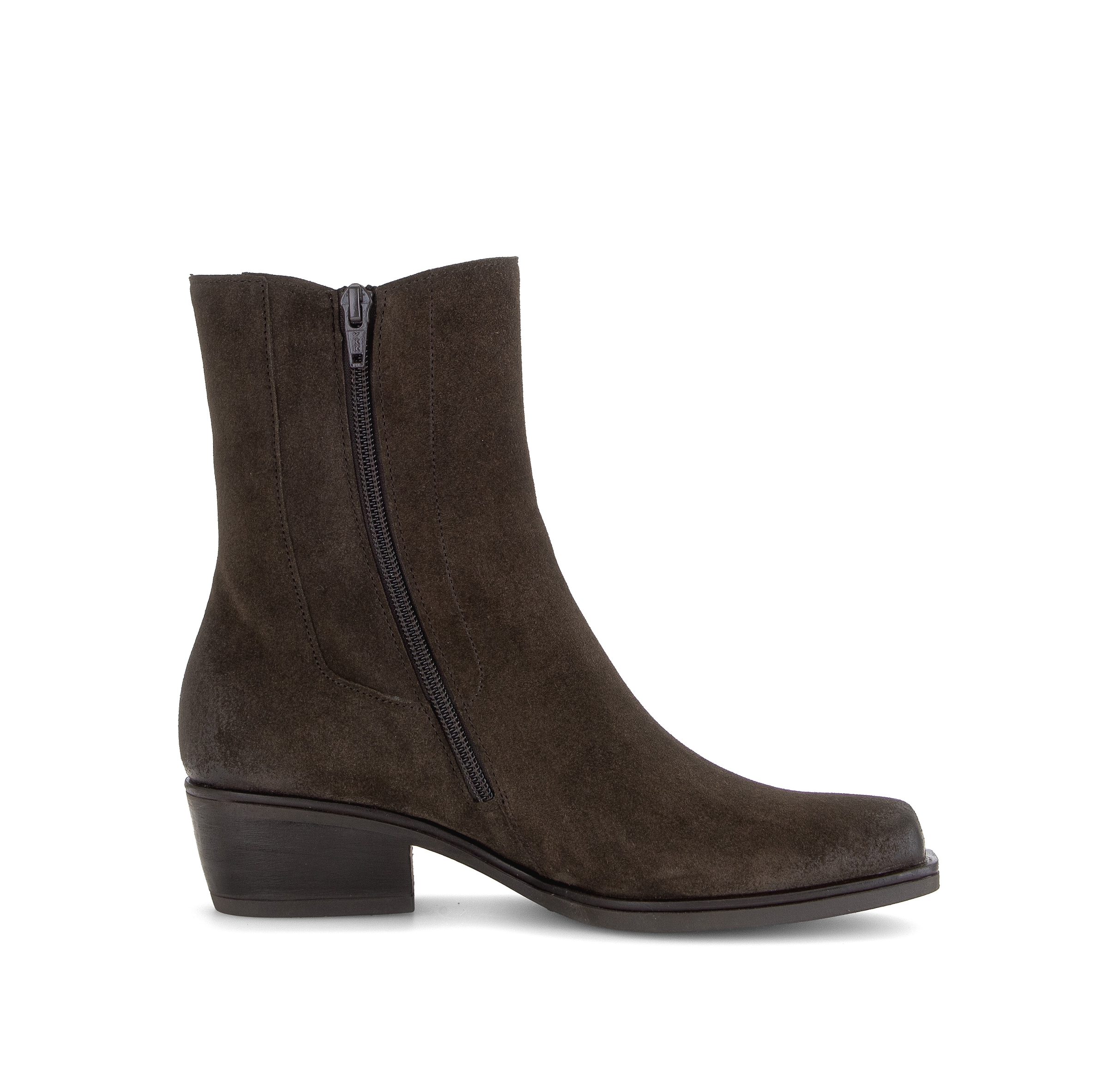 Gabor  Blockabsatz, Cowboyboots in eckiger Karreeform, Weite G (= weit)