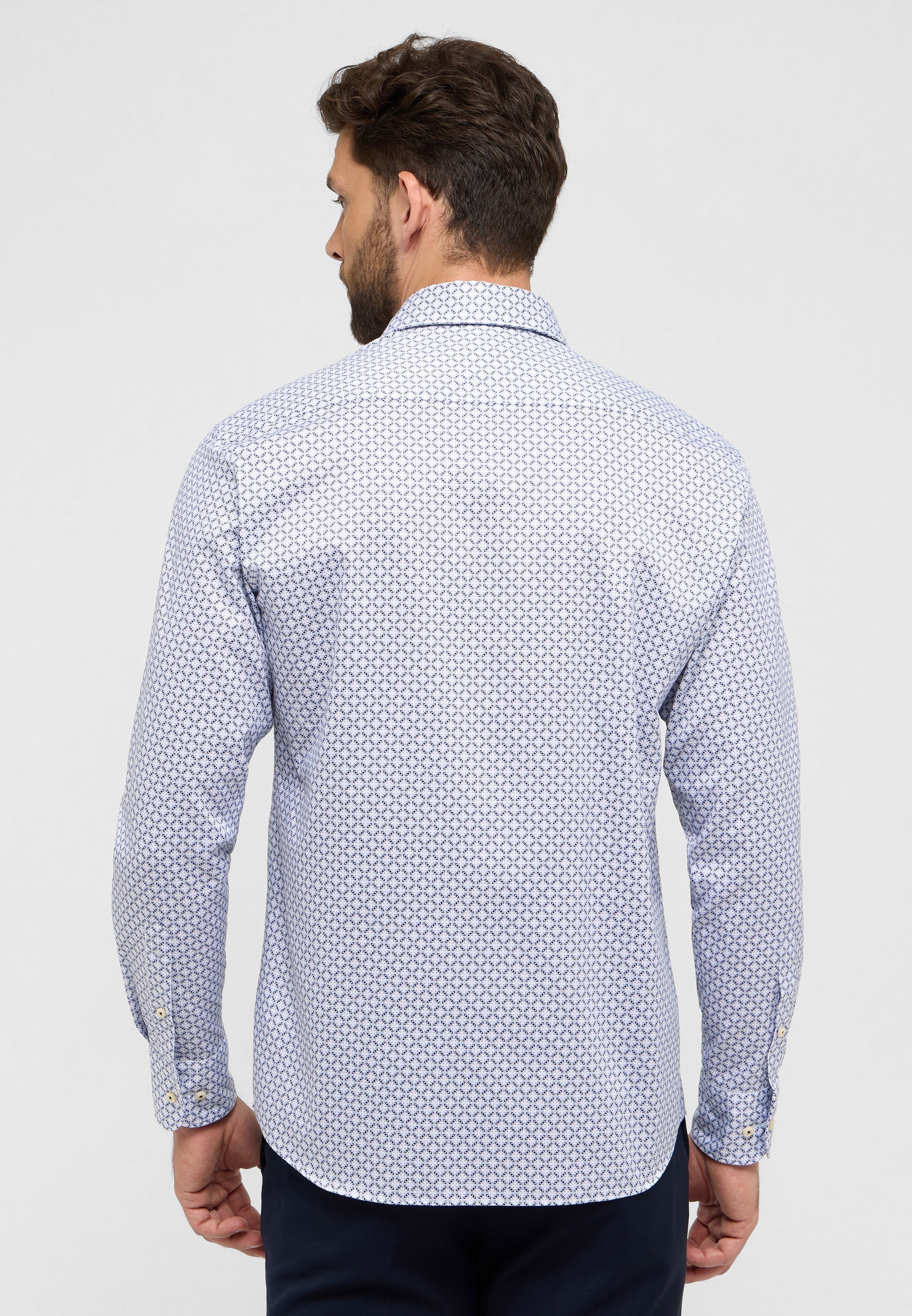 Eterna Langarmhemd "MODERN FIT", EASY IRON (bügelleicht) günstig online kaufen