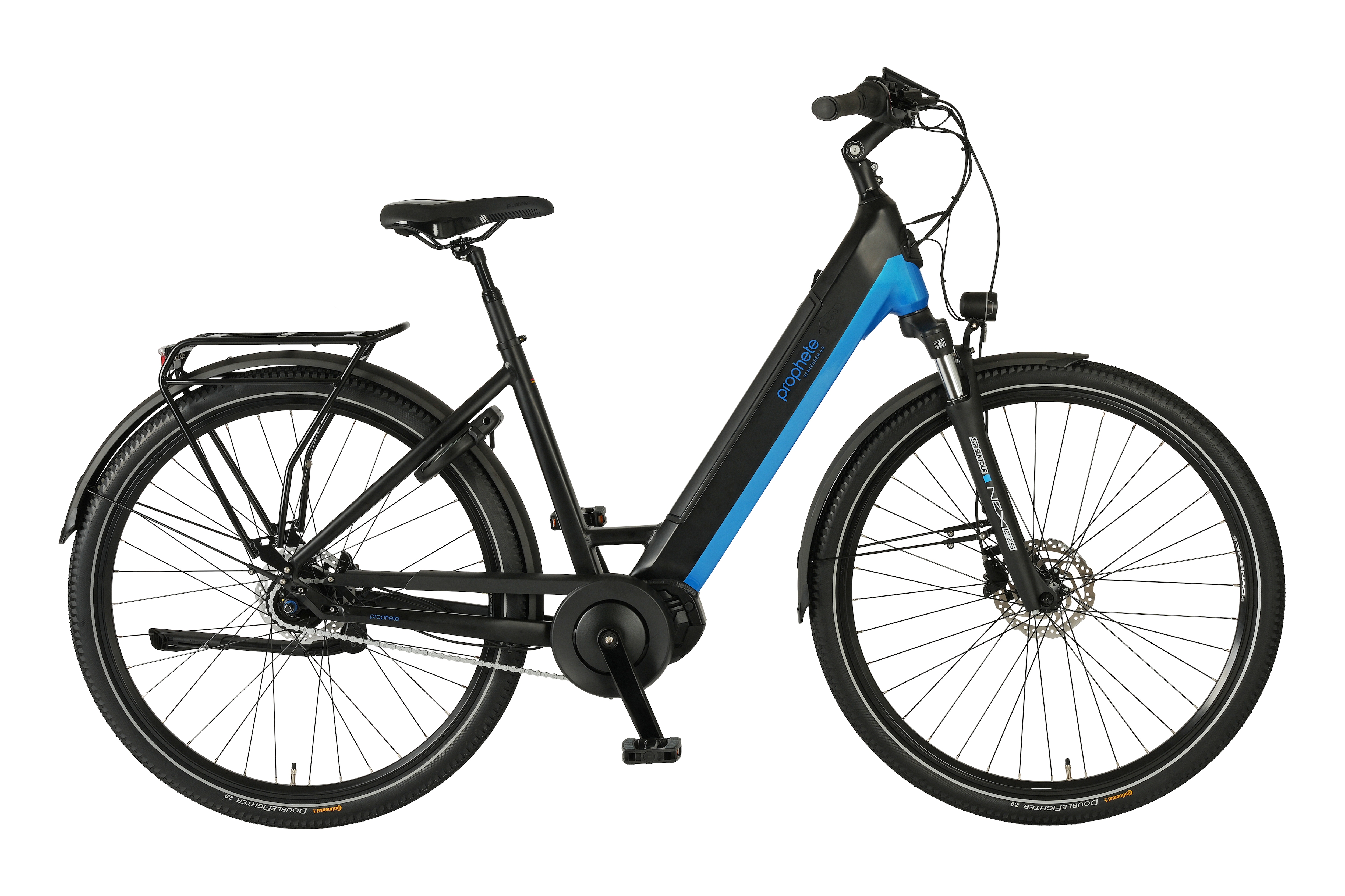 Prophete "Geniesser 6.8" 7 Gang Shimano Nexus Schaltwerk Nabenschaltung Mittelmotor 250 W