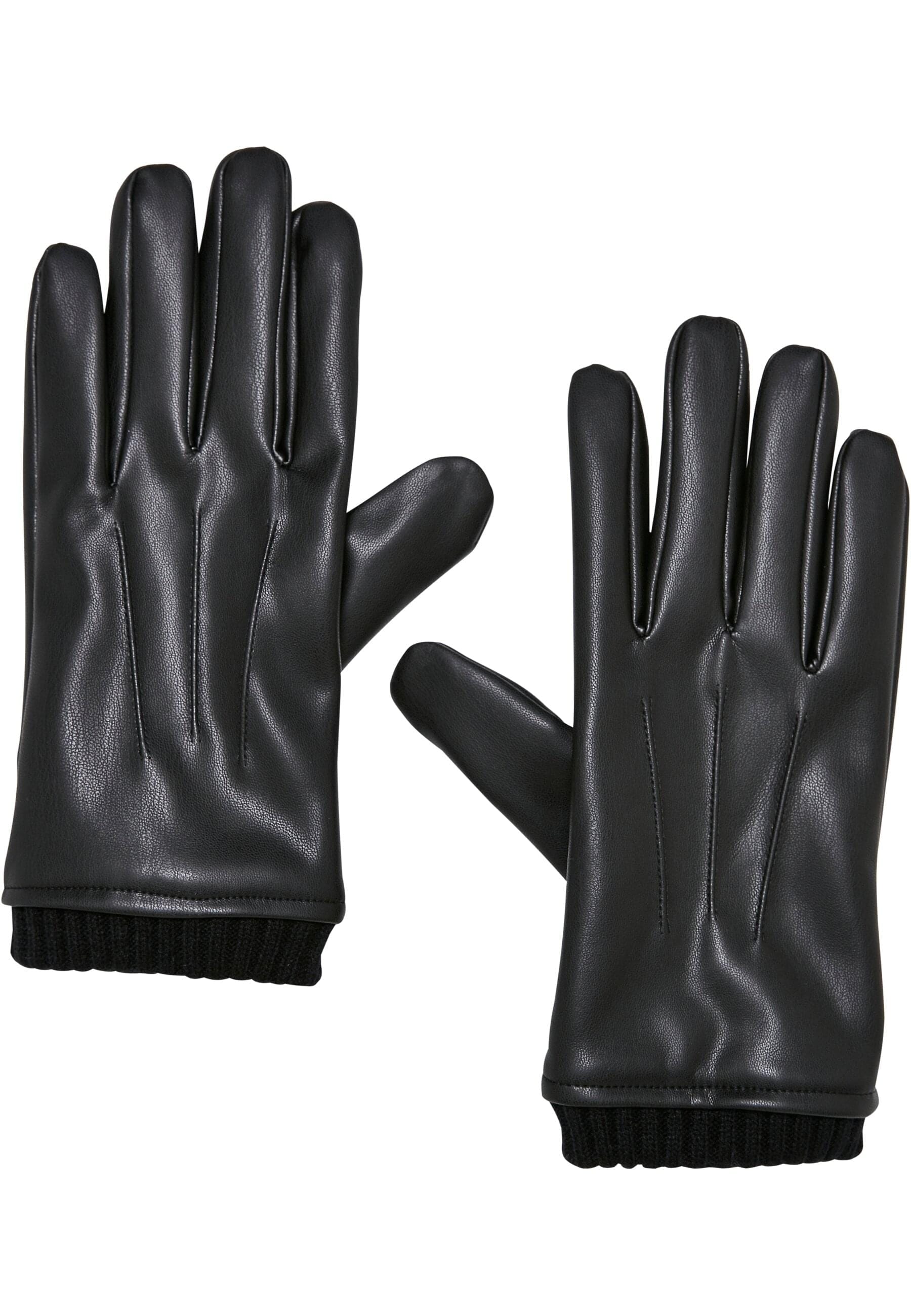 Baumwollhandschuhe »Urban Classics Unisex Synthetic Leather Basic Gloves«