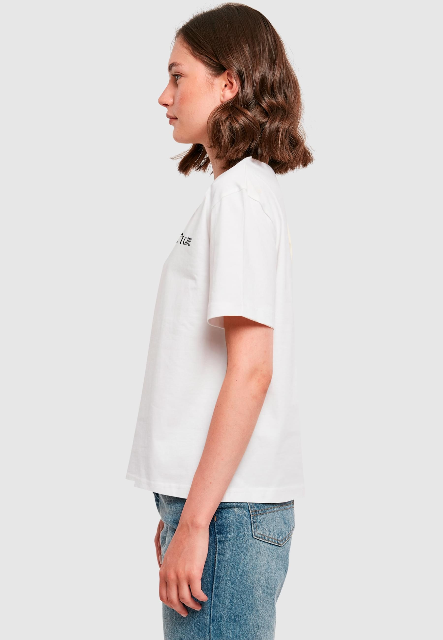 Miss Tee T-Shirt »Miss Tee I Don´t Care Tee«, (1 tlg.)