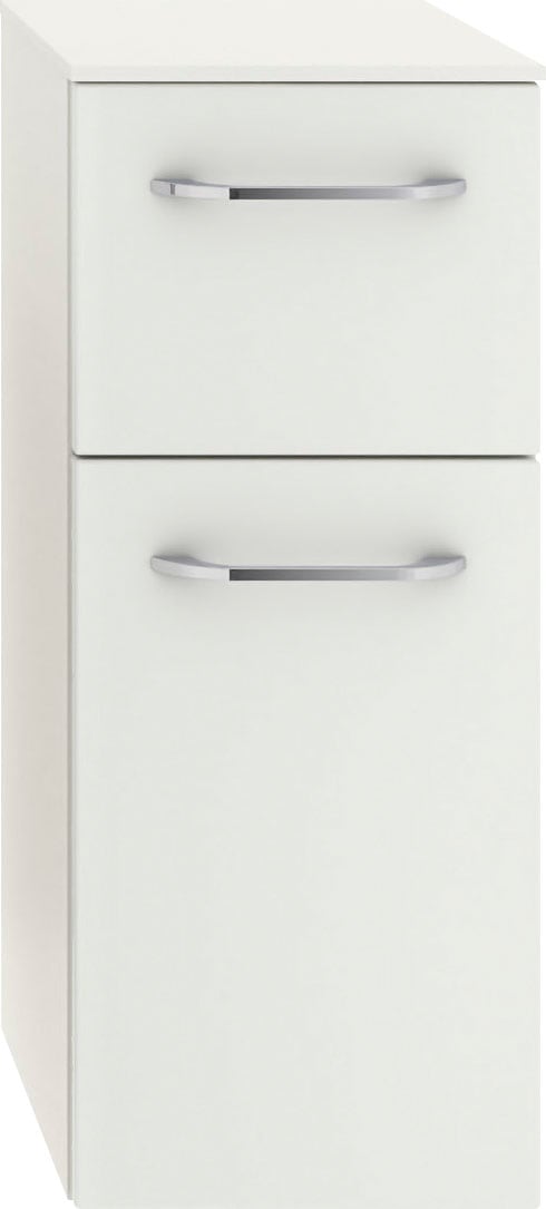 Saphir Badmöbel-Set »Balto Sprint 3-teilig, Mineralmarmor-Waschtisch mit LED-Spiegelschrank«, (4 St.), Badezimmer Set mit Unterschrank inkl Türdämpfer, 4 Türen, 3 Schubladen